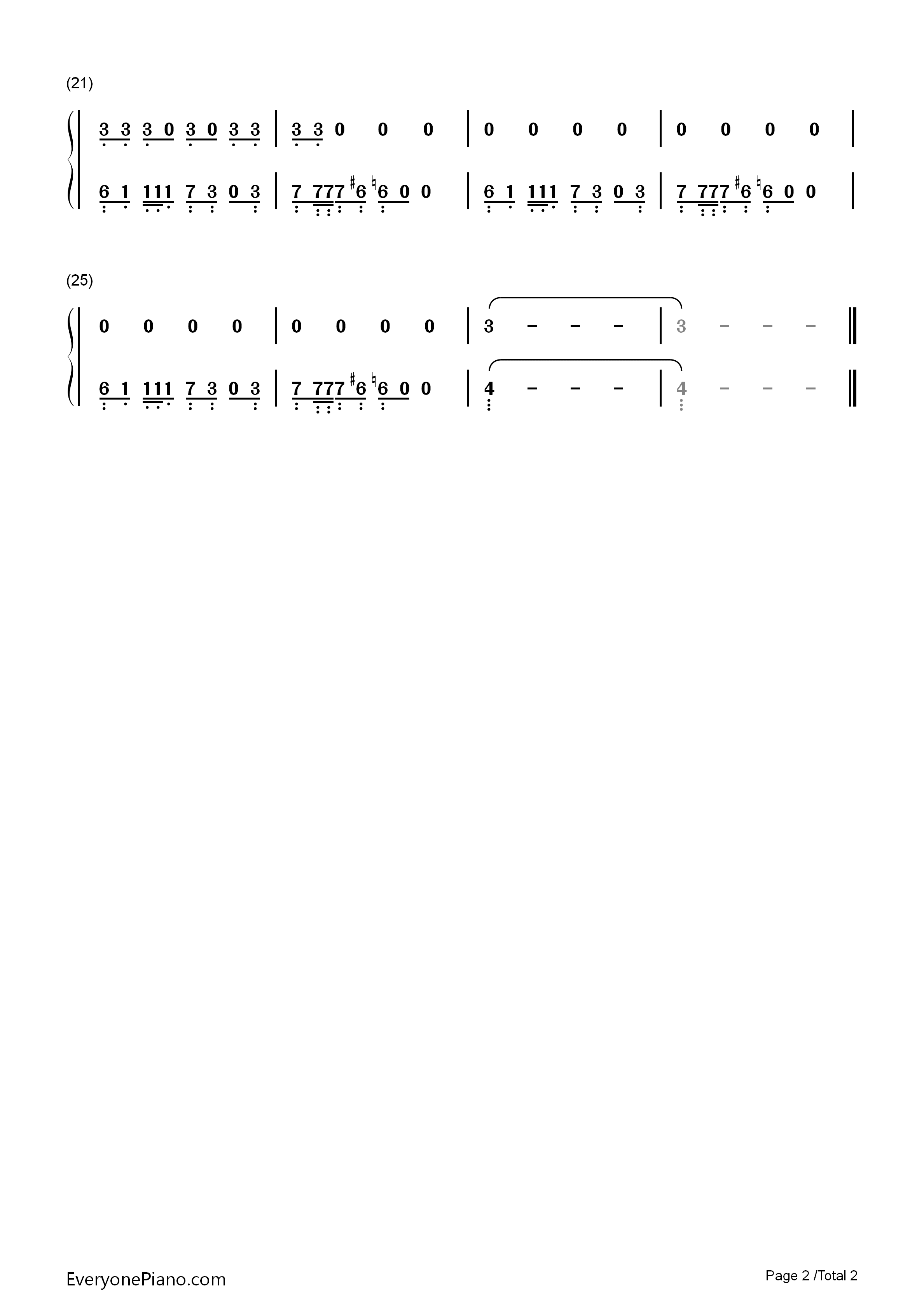 Cake_by_the_Ocean钢琴简谱_DNCE演唱