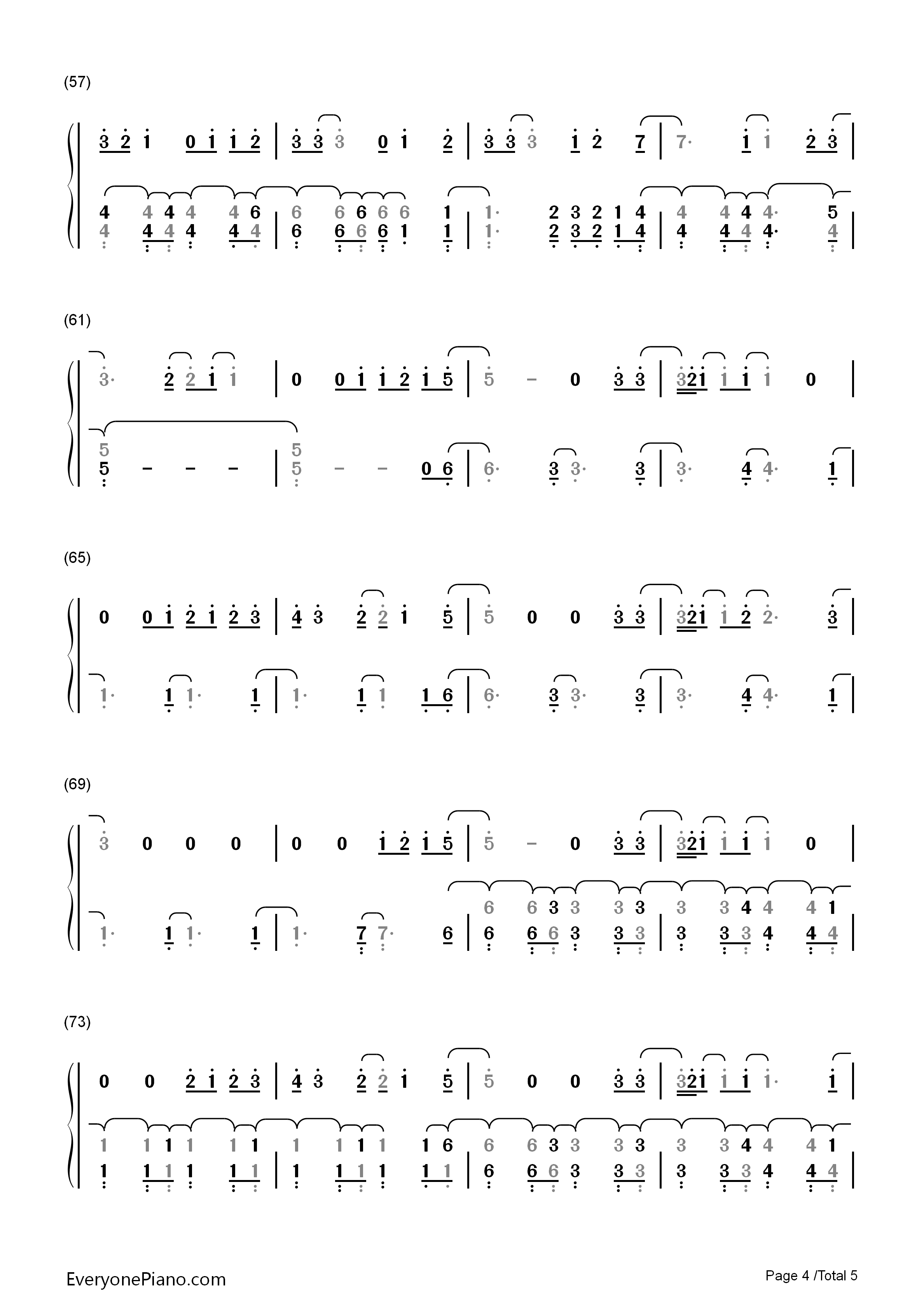 Small_Bump钢琴简谱_Ed_Sheeran演唱