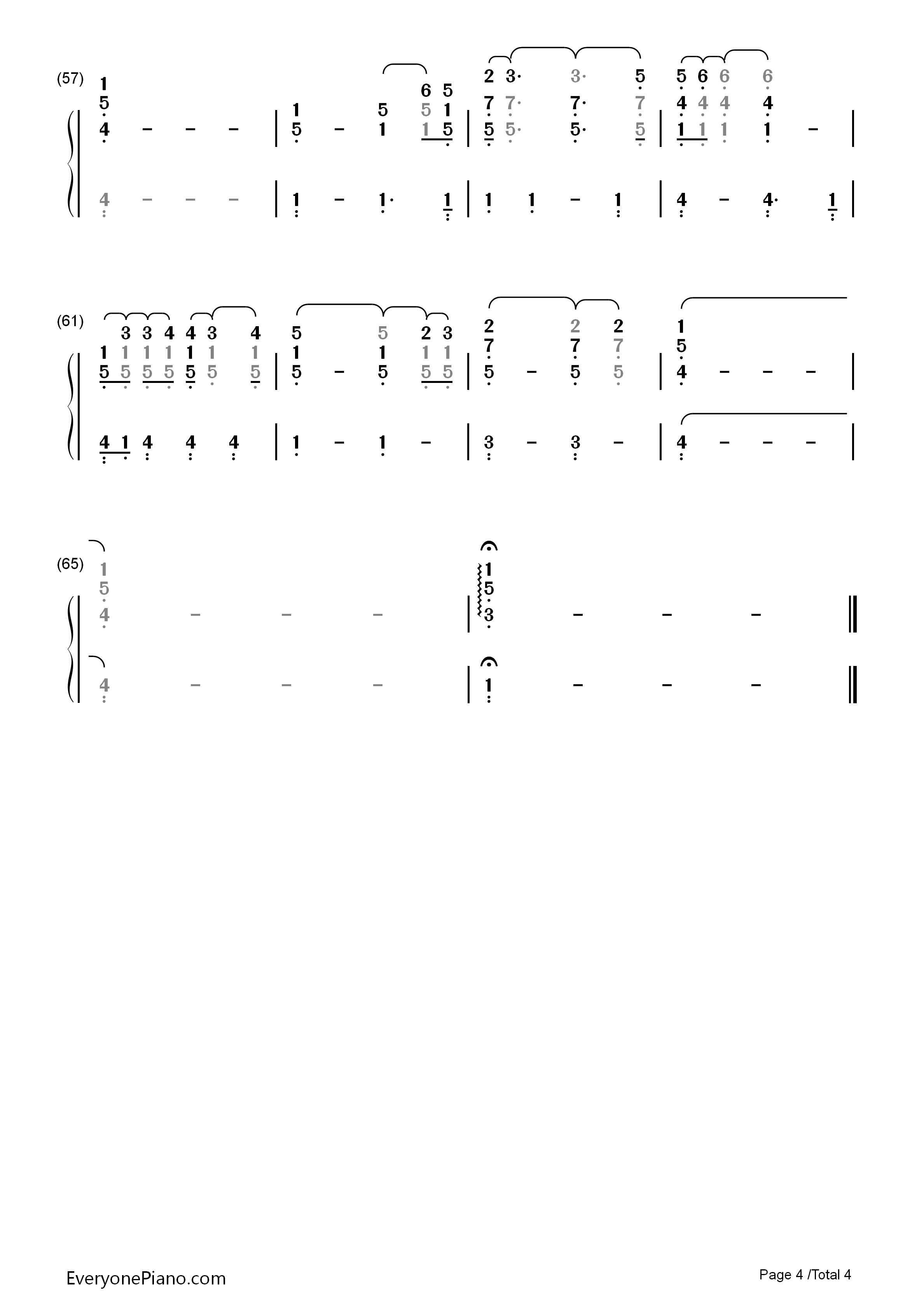 Breaking_Your_Own_Heart钢琴简谱_Kelly_Clarkson演唱