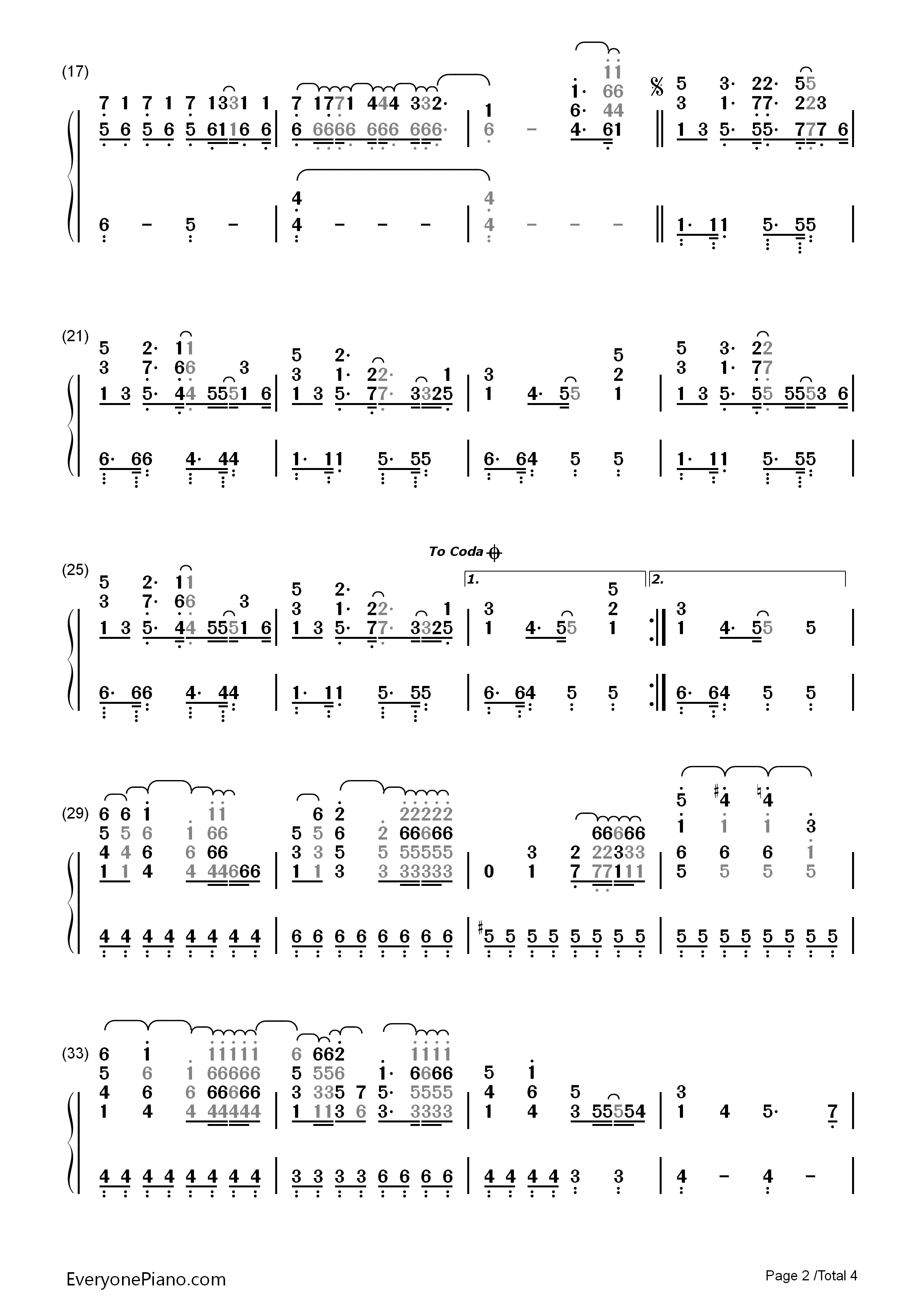 Stephen钢琴简谱_Kesha演唱