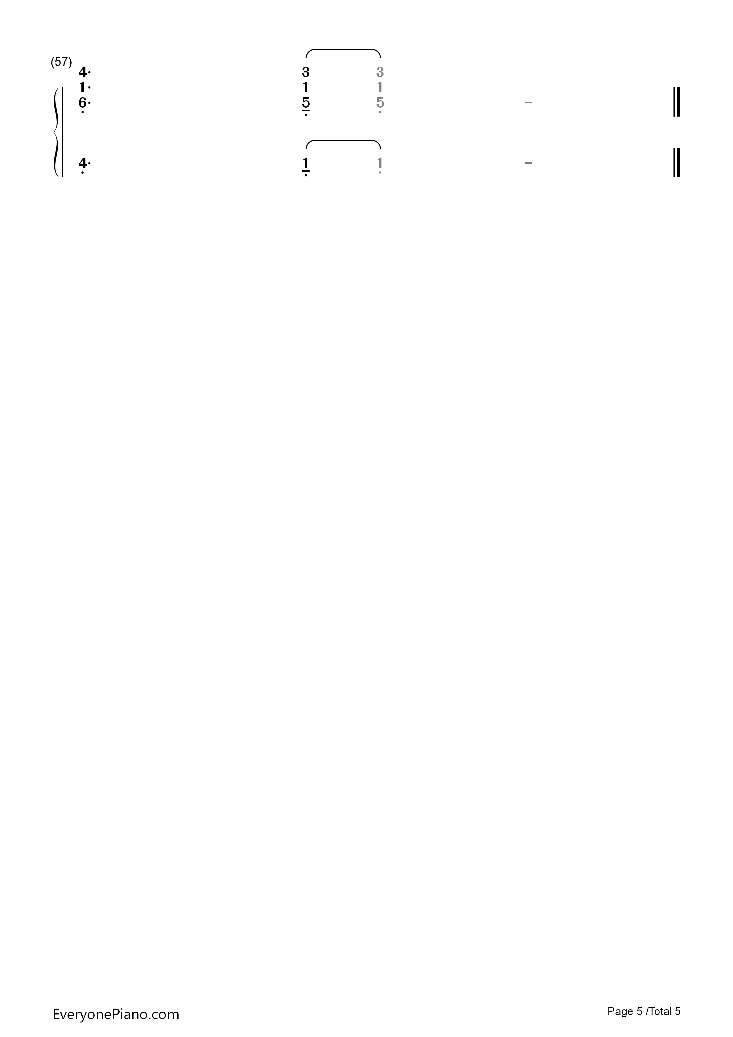 The_Weight钢琴简谱_Shawn_Mendes演唱