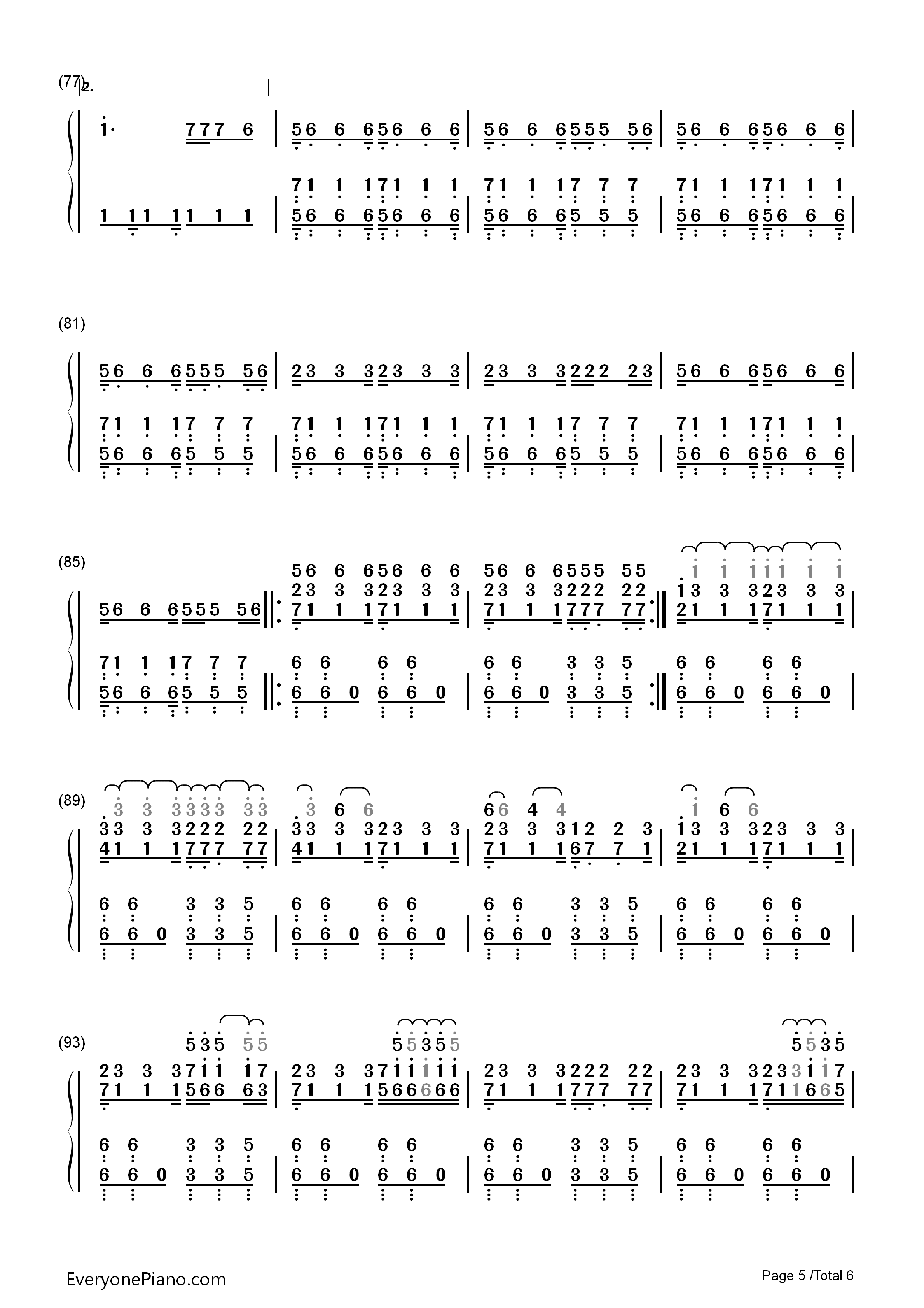 Give_Me_Love钢琴简谱_Shawn_Mendes演唱