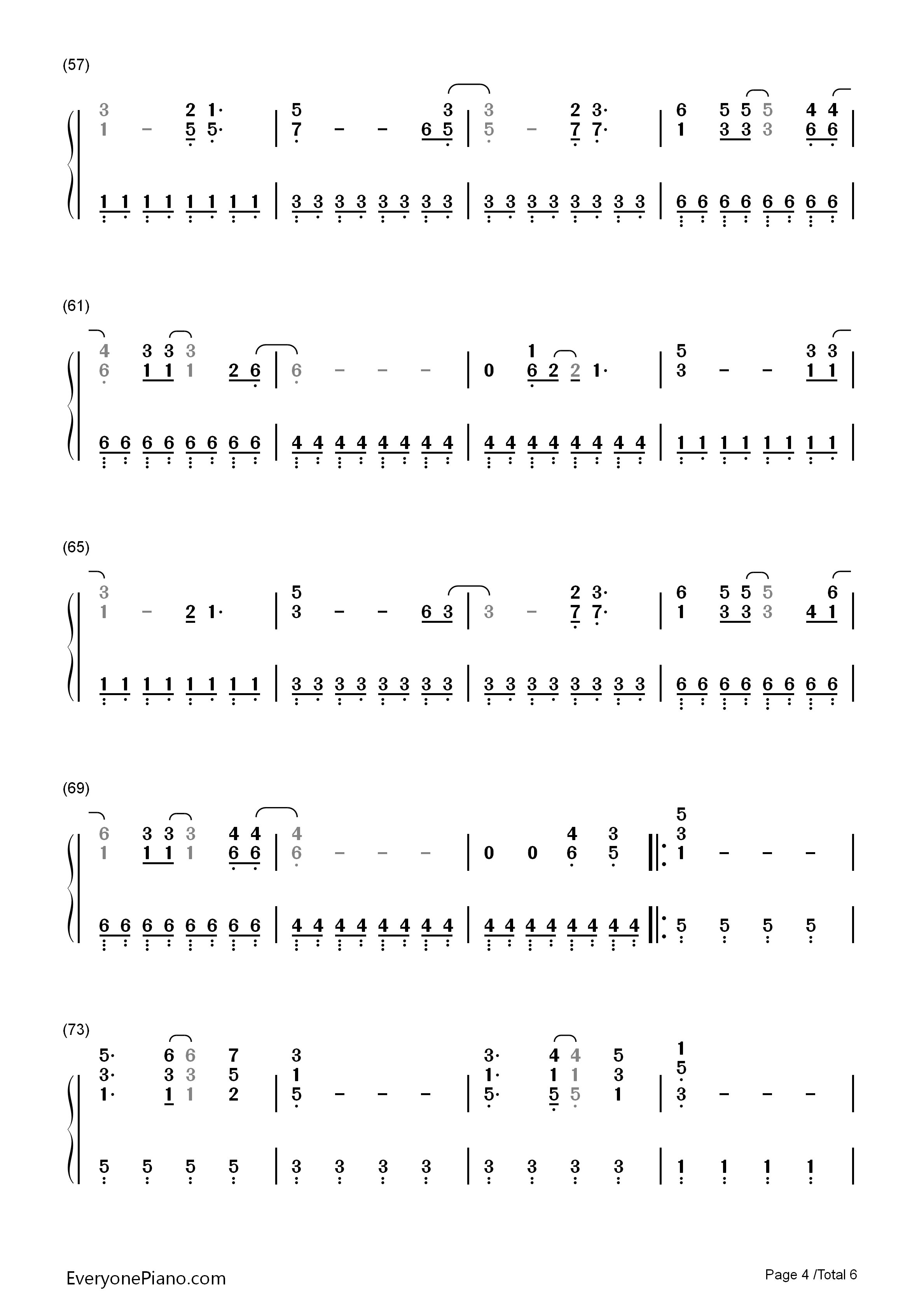 Animal钢琴简谱_Kesha演唱