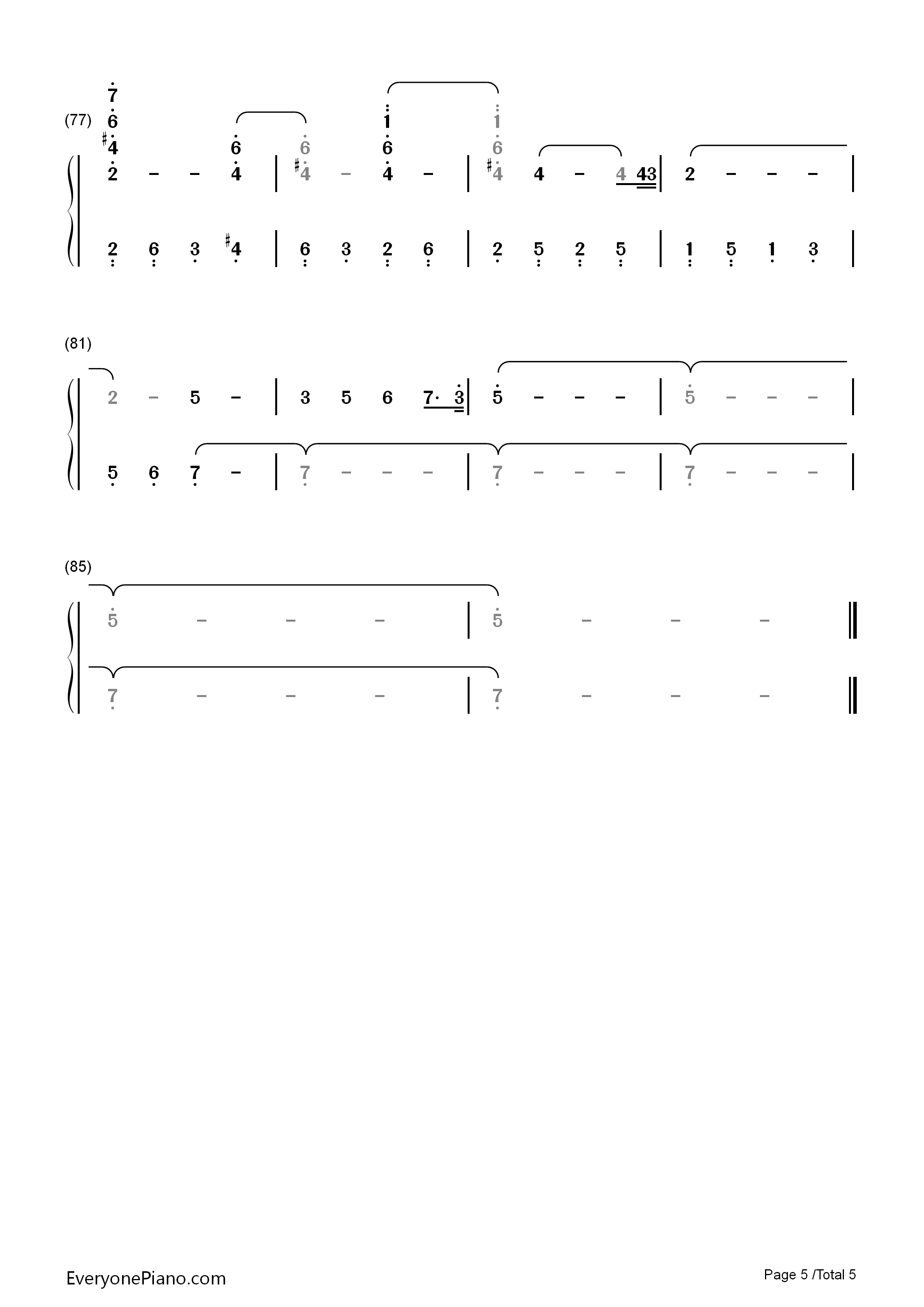 Reminiscence钢琴简谱_岩崎琢演唱