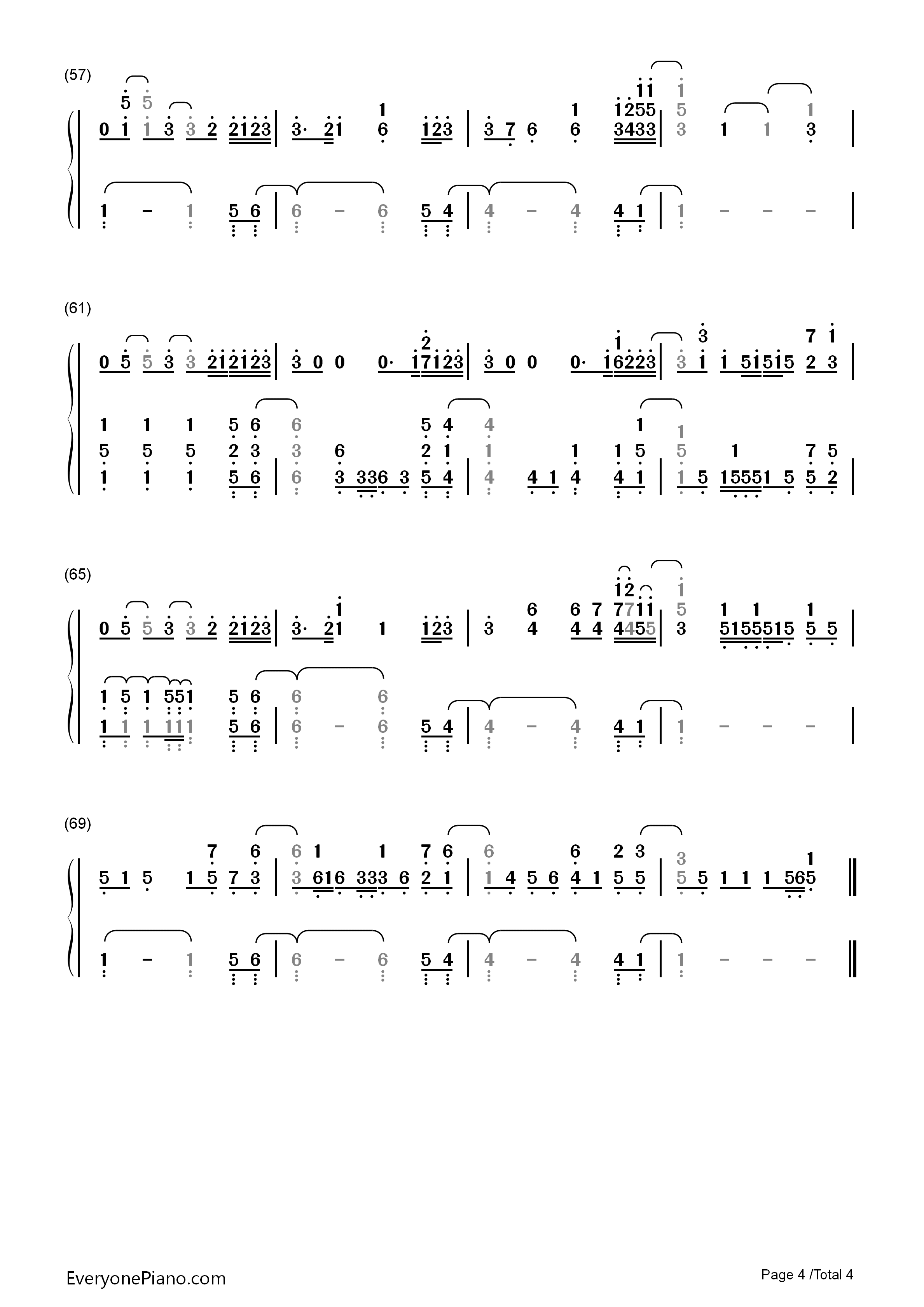 Kiss__Me钢琴简谱_Ed_Sheeran演唱