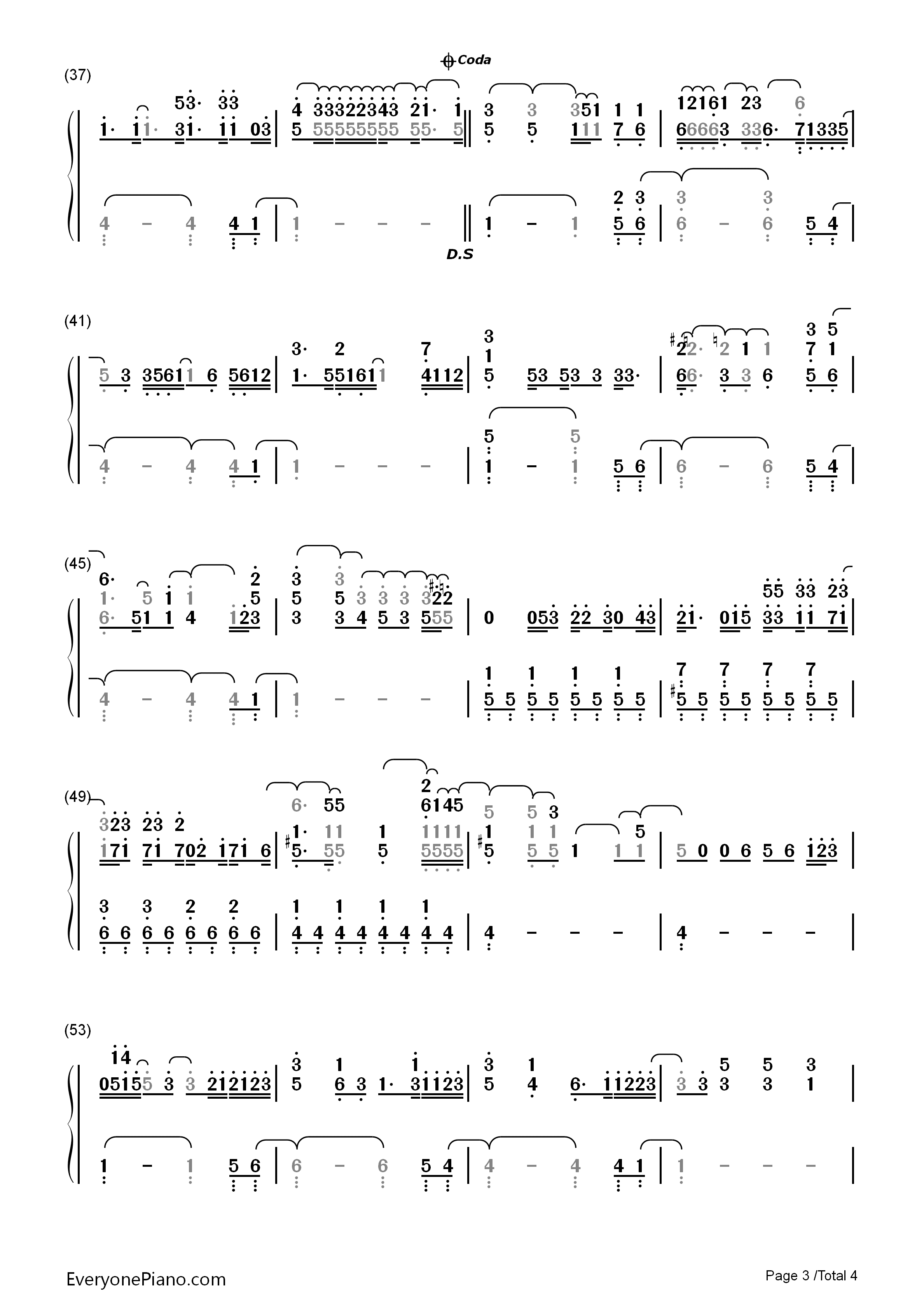 Kiss__Me钢琴简谱_Ed_Sheeran演唱