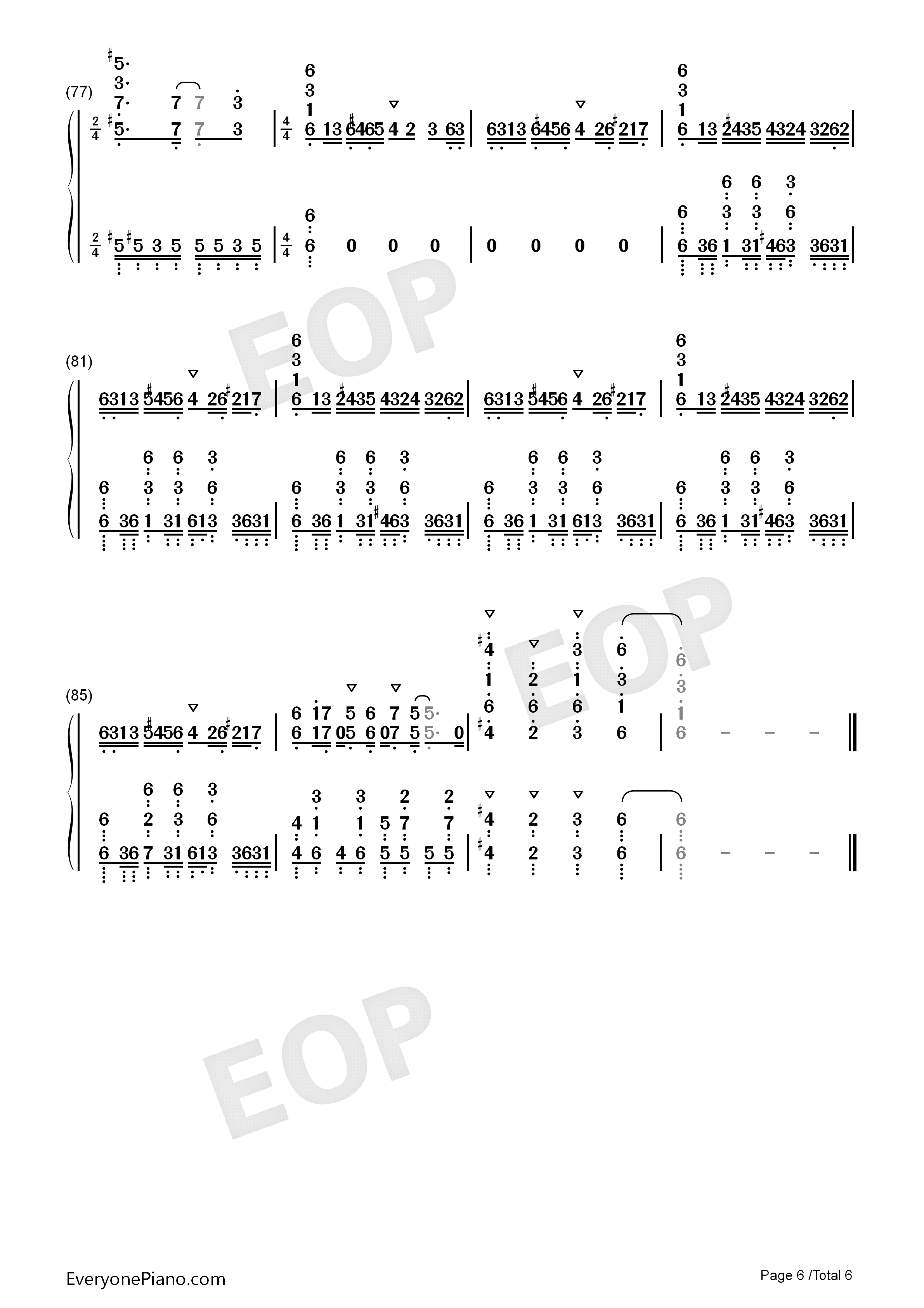 絶体絶命钢琴简谱_Cö_shu_Nie演唱
