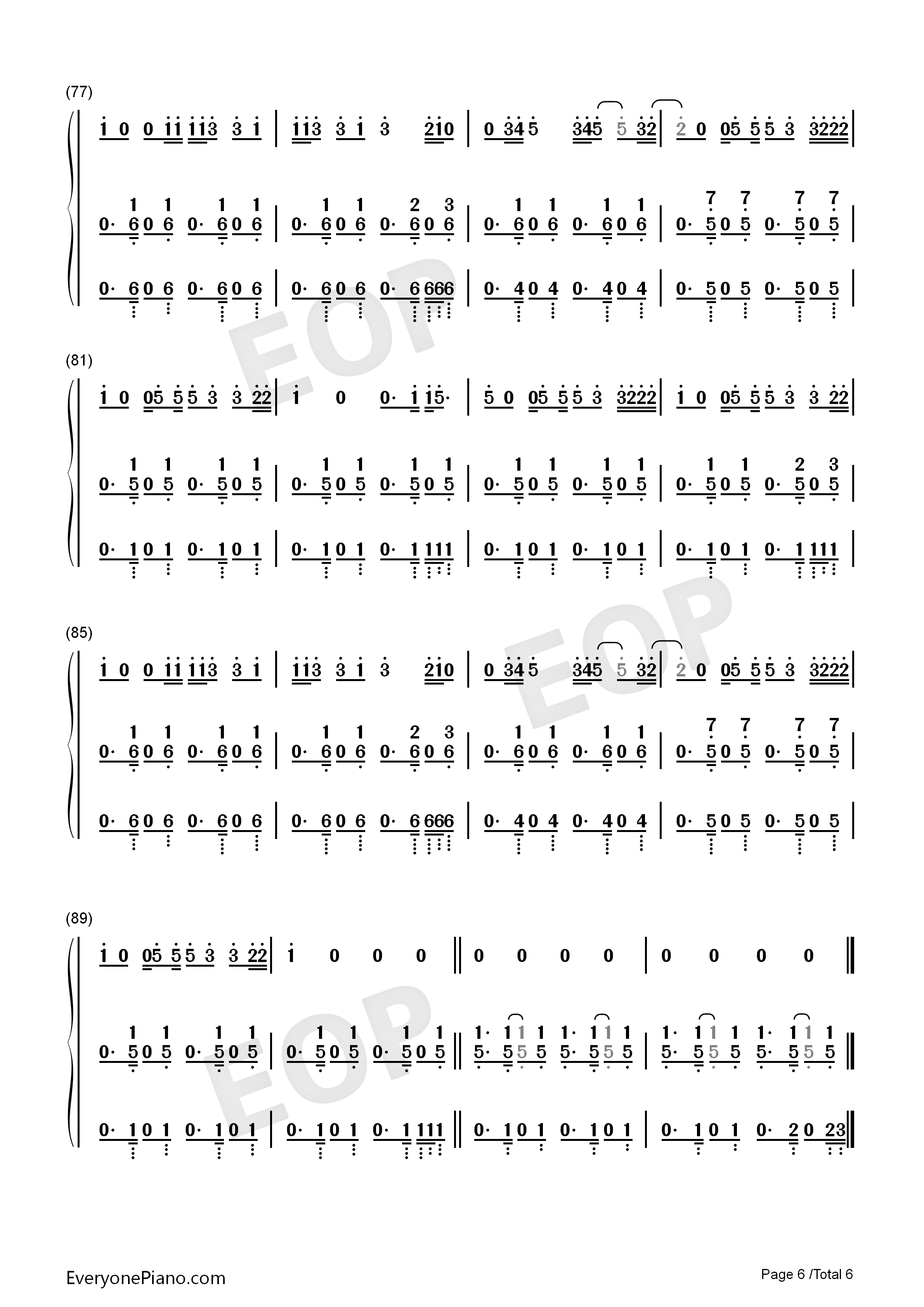 I_Dont_Care钢琴简谱_Ed_Sheeran_Justin_Bieber演唱