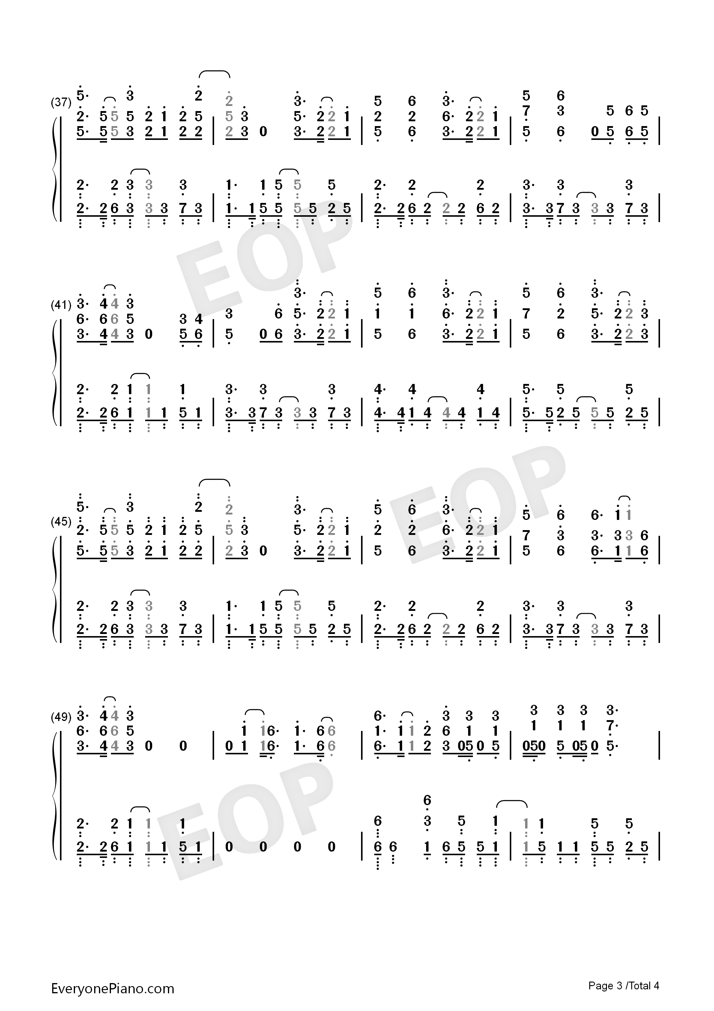 FAITH钢琴简谱_MADKID演唱