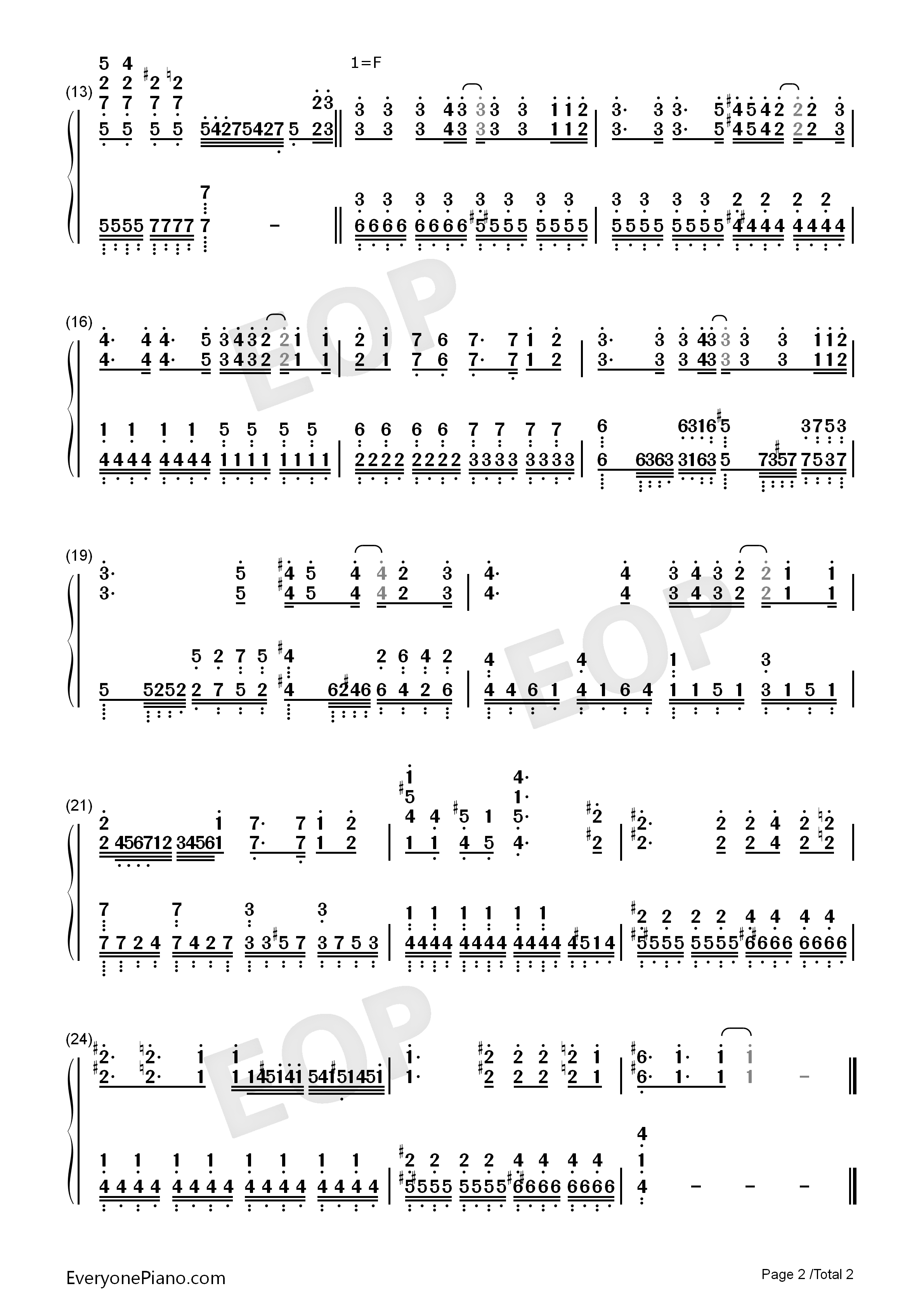 From_the_Edge钢琴简谱_FictionJunction_LiSA演唱