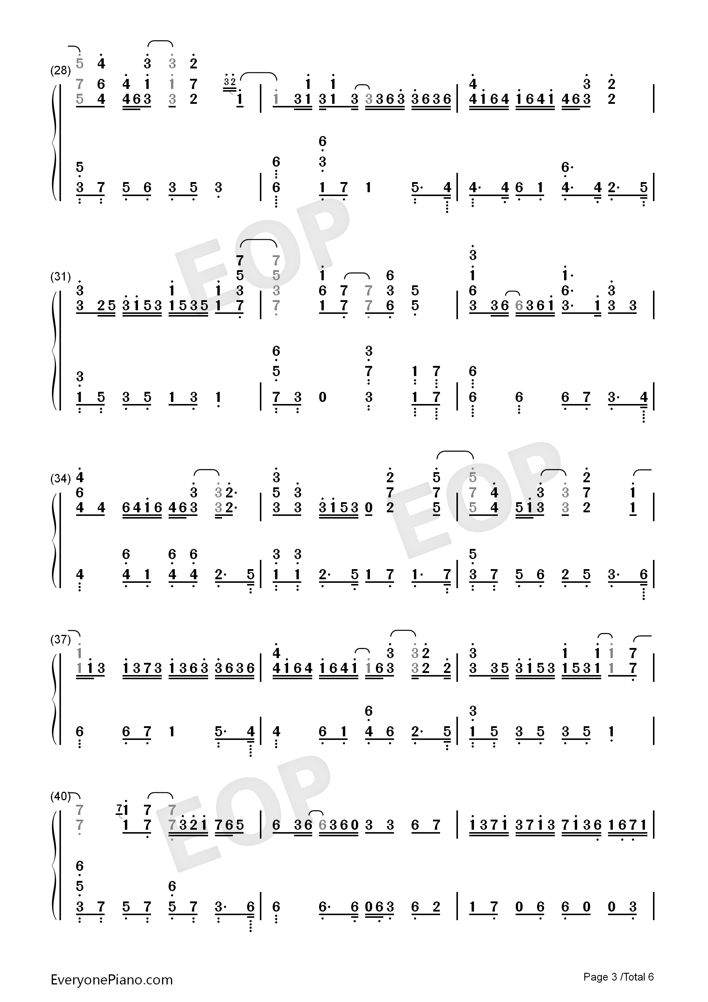 In_and_Out_of_Love钢琴简谱_Armin_van_Buuren_Sharon_den_Adel演唱