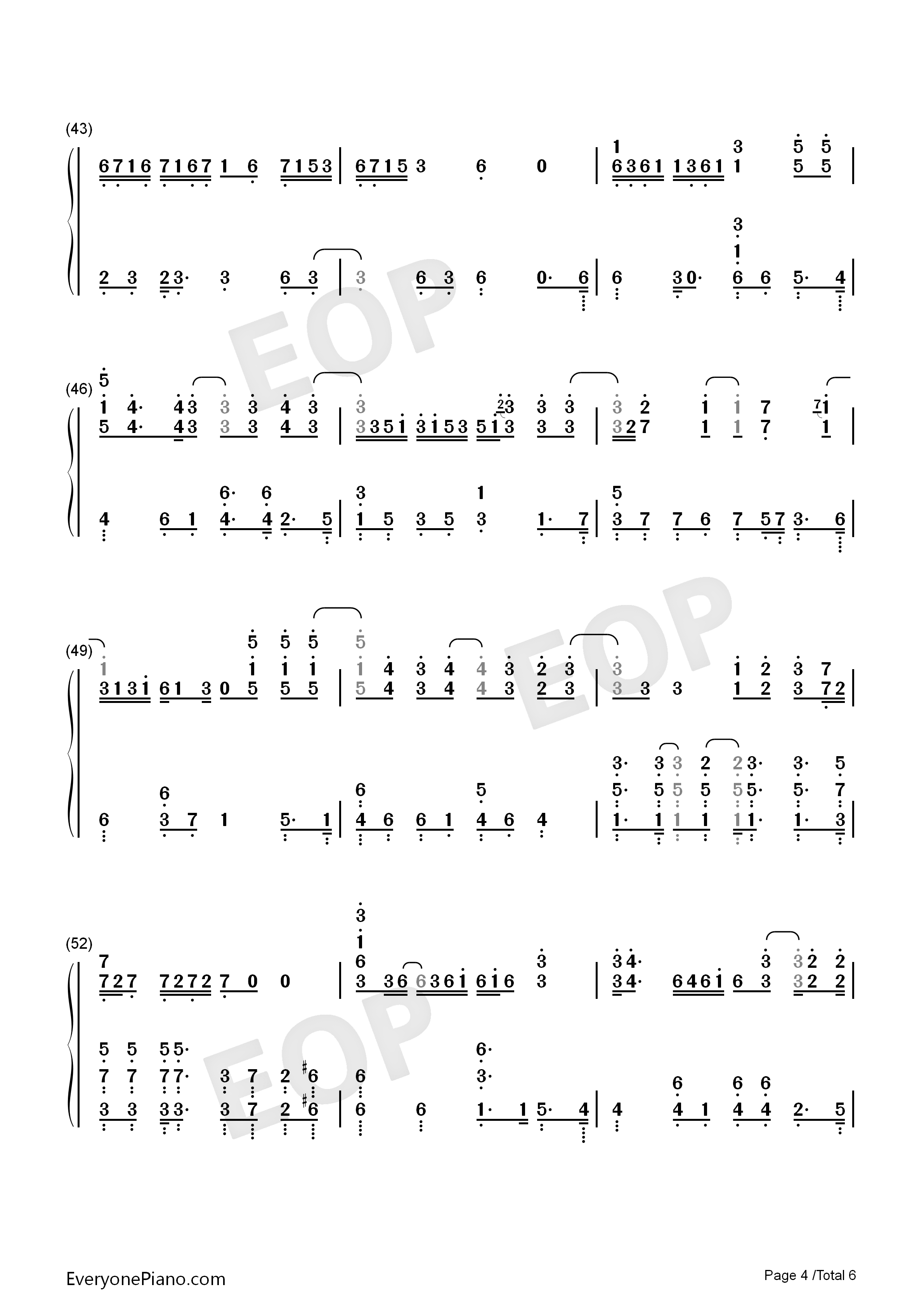 In_and_Out_of_Love钢琴简谱_Armin_van_Buuren_Sharon_den_Adel演唱