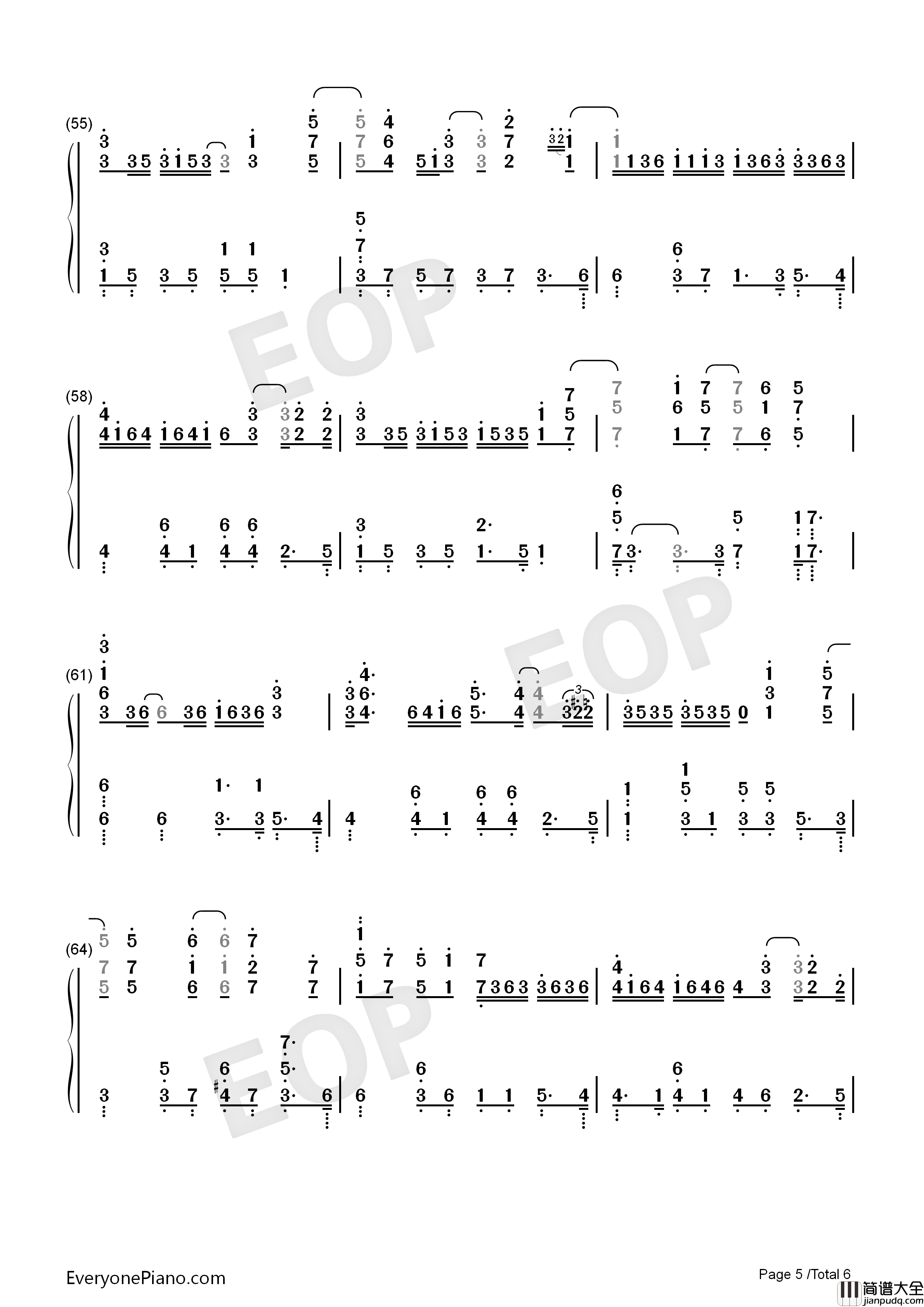 In_and_Out_of_Love钢琴简谱_Armin_van_Buuren_Sharon_den_Adel演唱