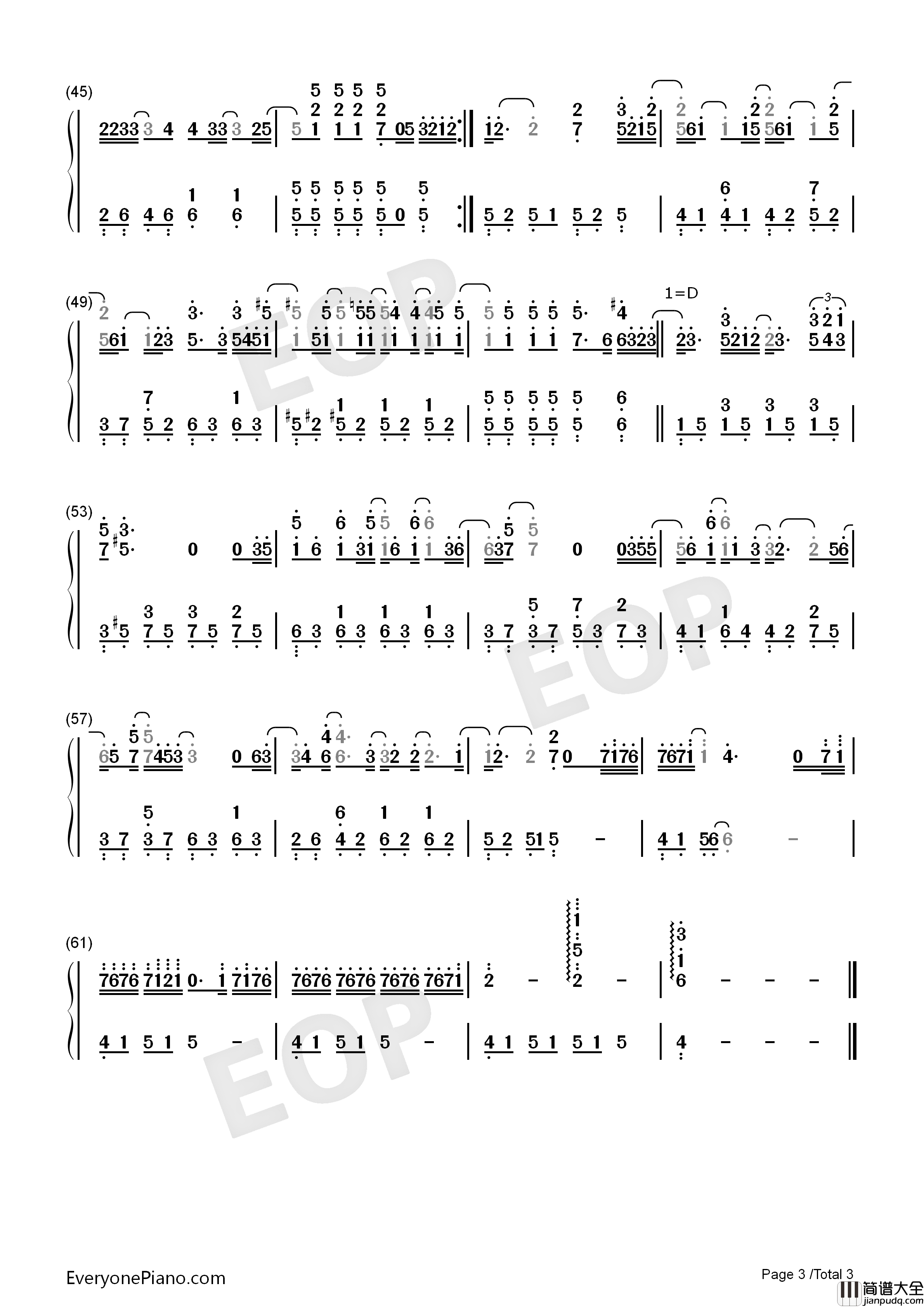 黑夜问白天钢琴简谱_林俊杰演唱