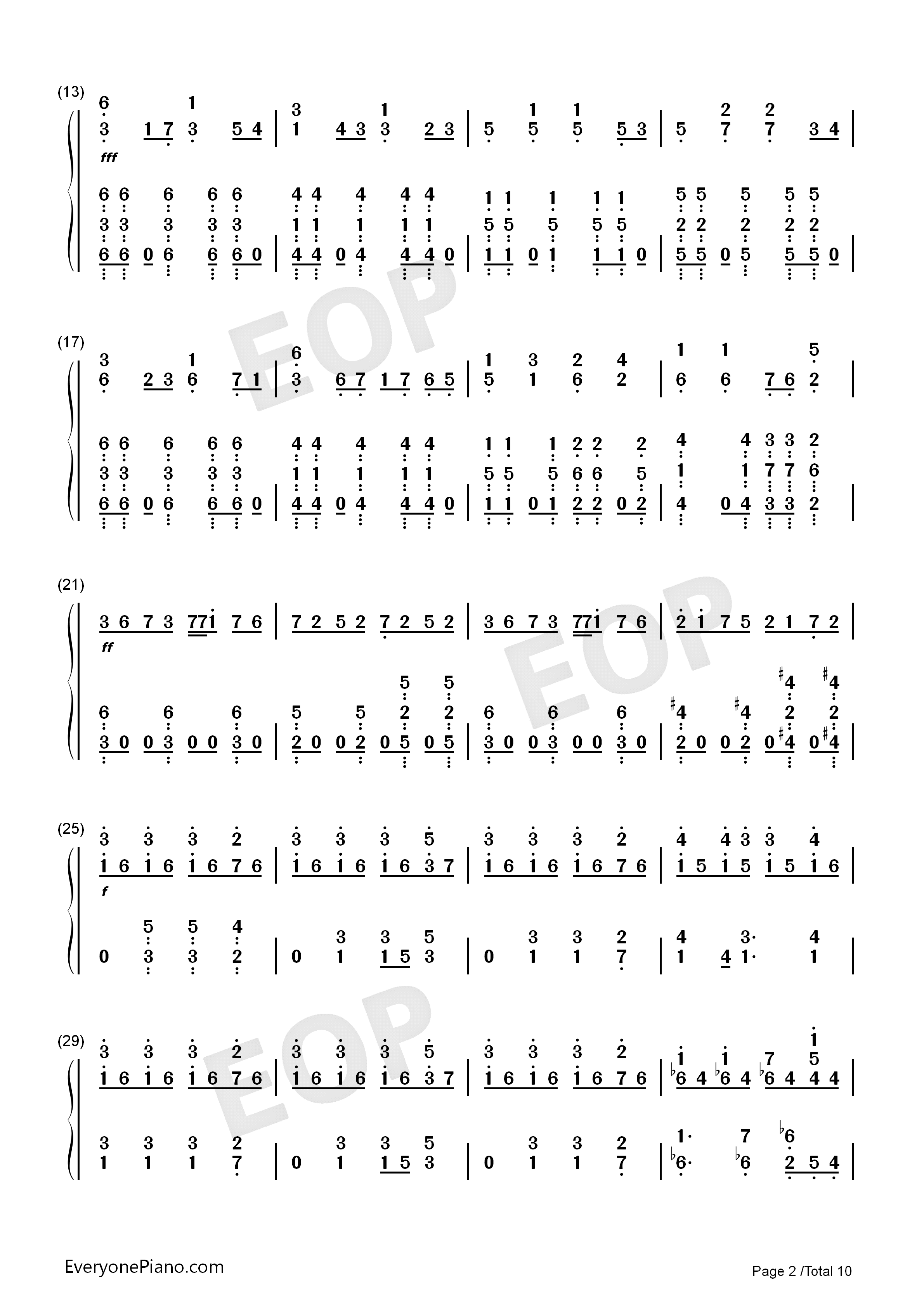 I_Want_My_Tears_Back钢琴简谱_Nightwish演唱