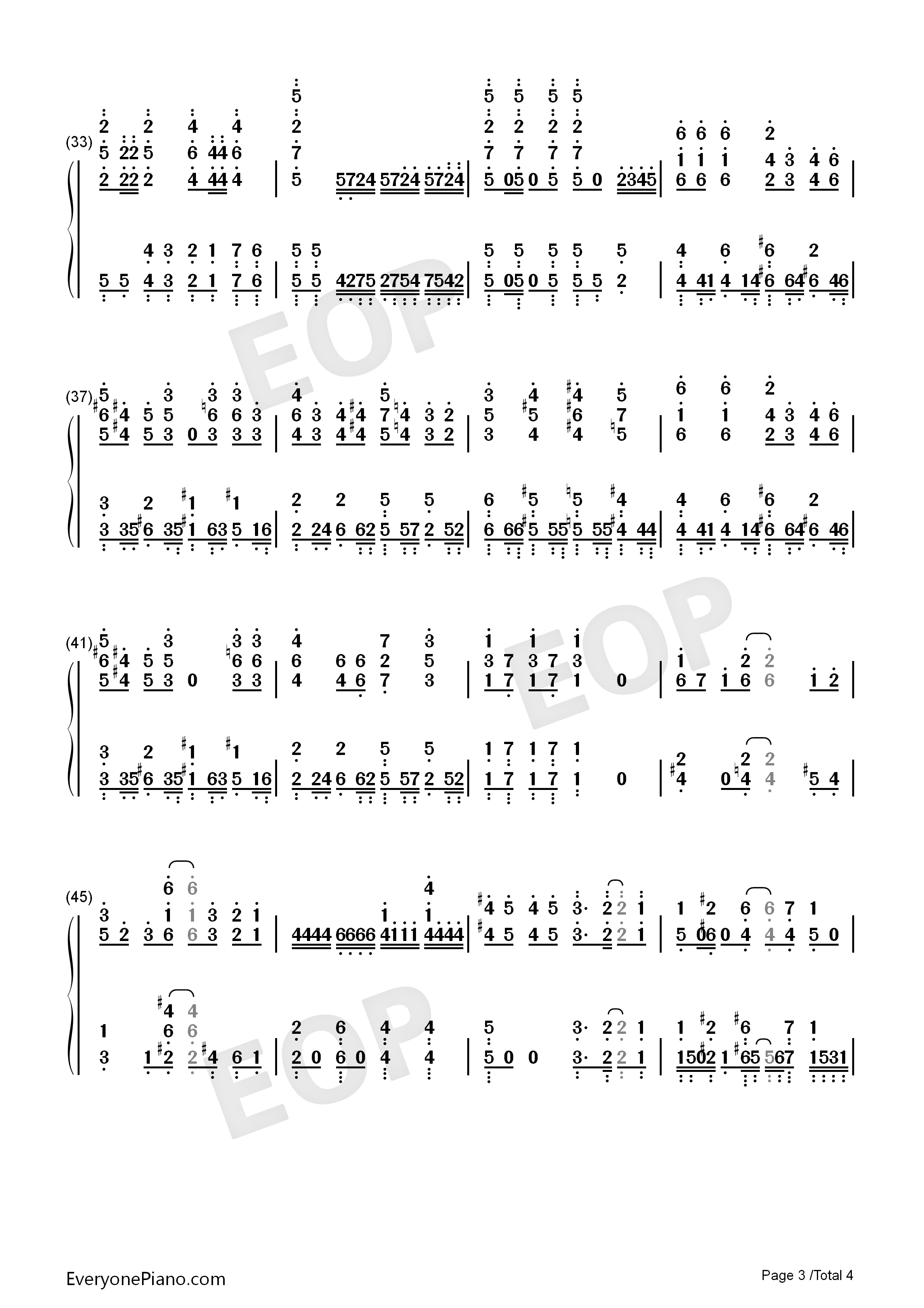 異世界かるてっと钢琴简谱_日野聪_福岛润_小林裕介_悠木碧演唱