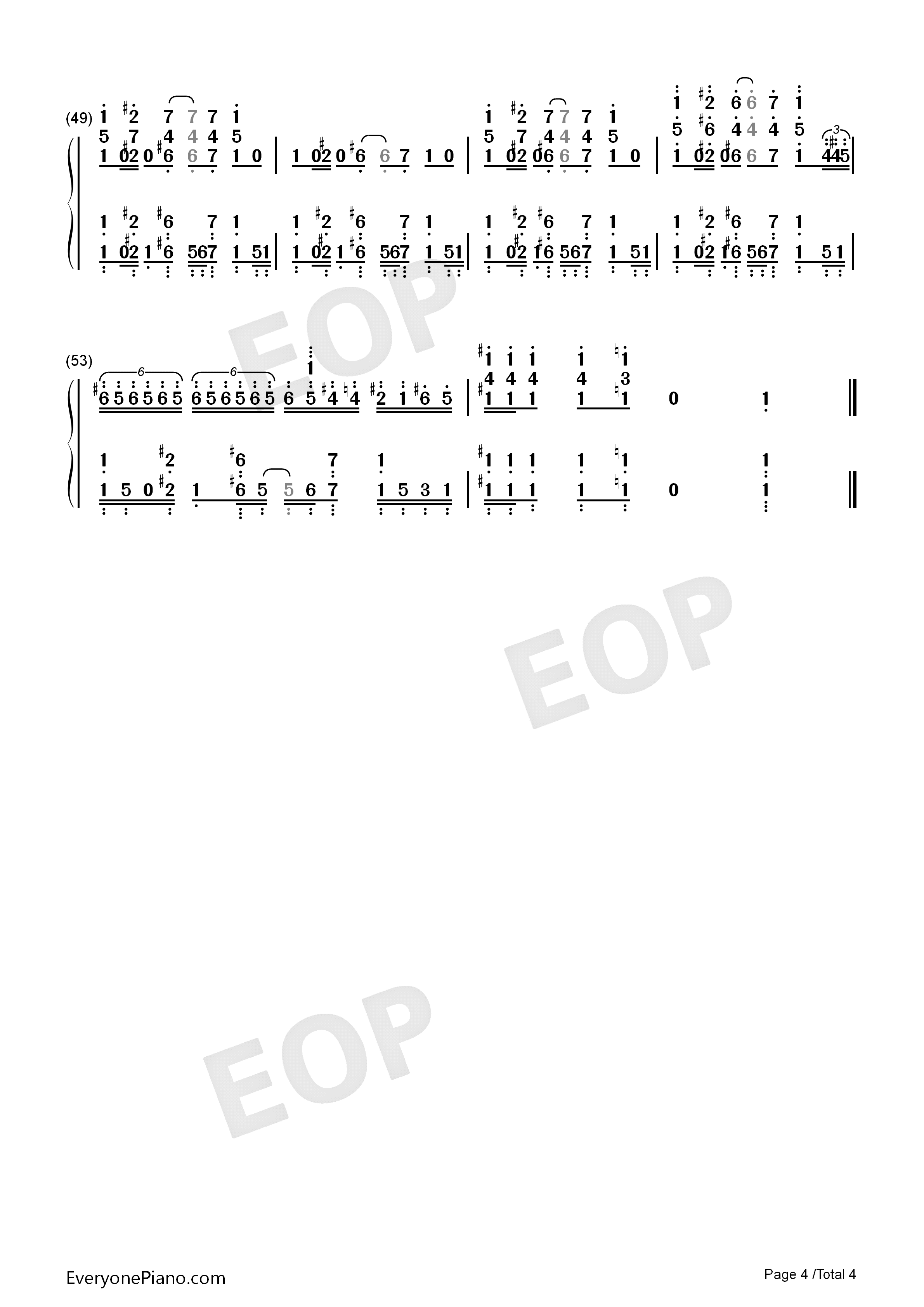 異世界かるてっと钢琴简谱_日野聪_福岛润_小林裕介_悠木碧演唱