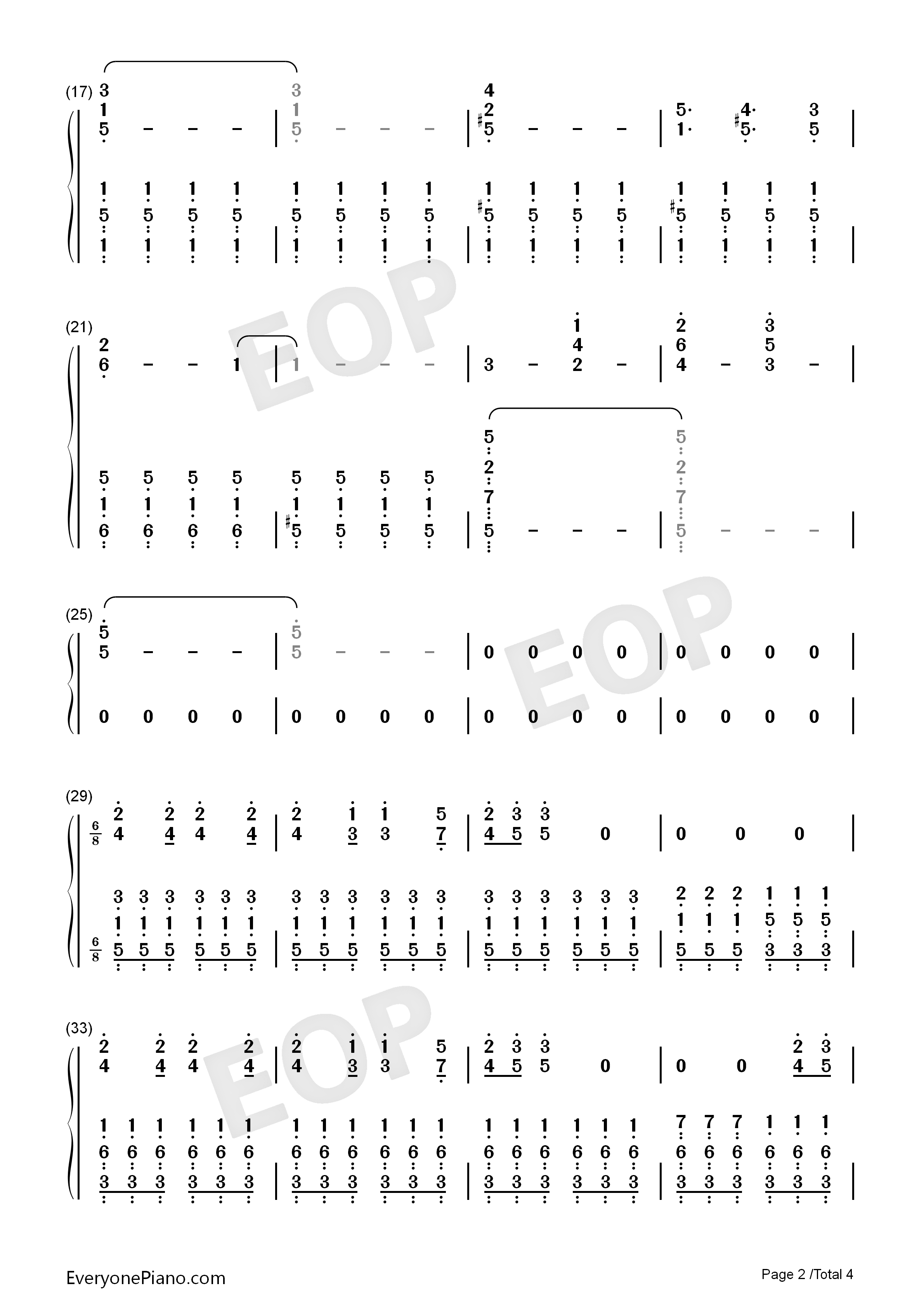 Are_You_Ready钢琴简谱_Bis演唱