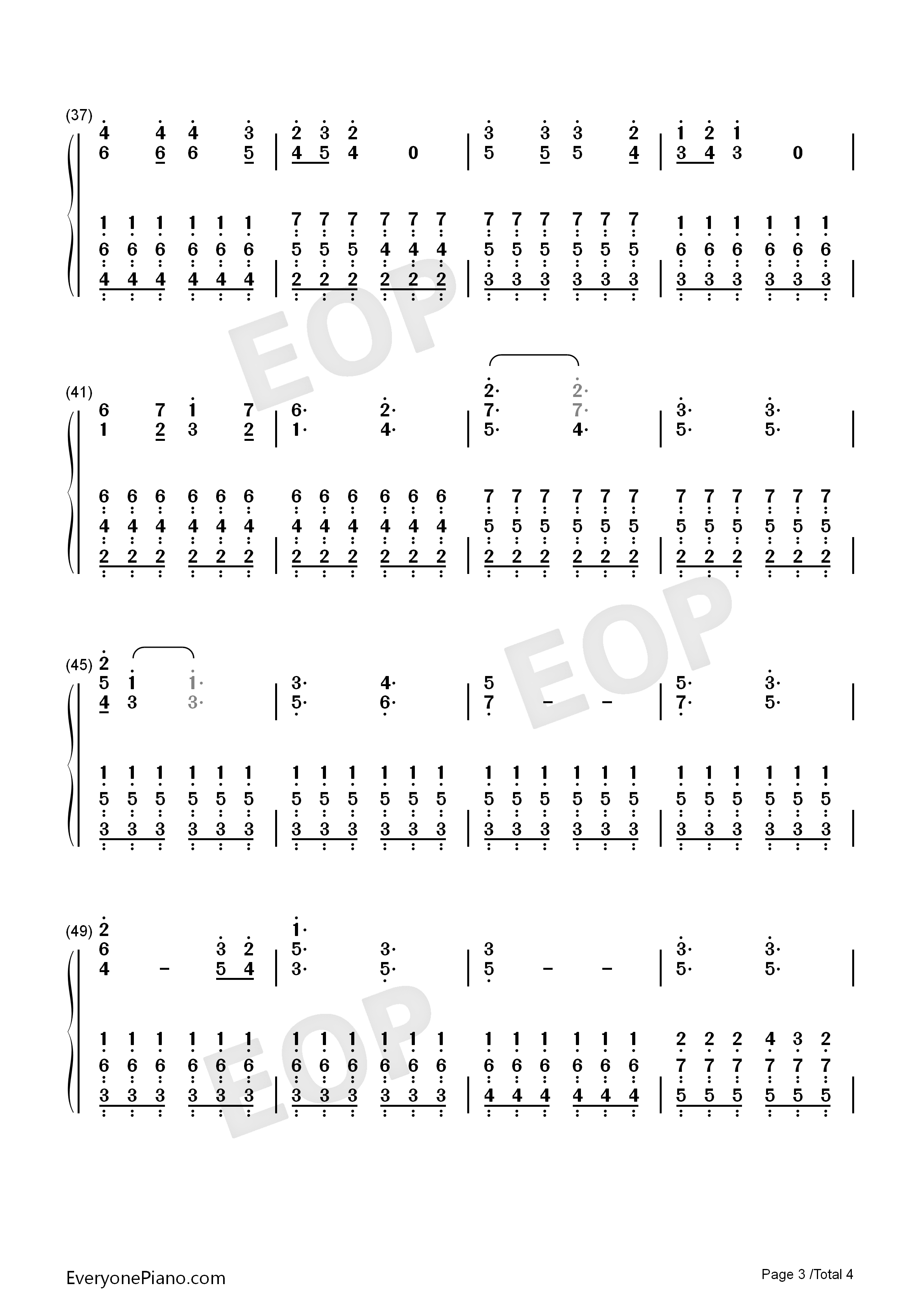 Are_You_Ready钢琴简谱_Bis演唱