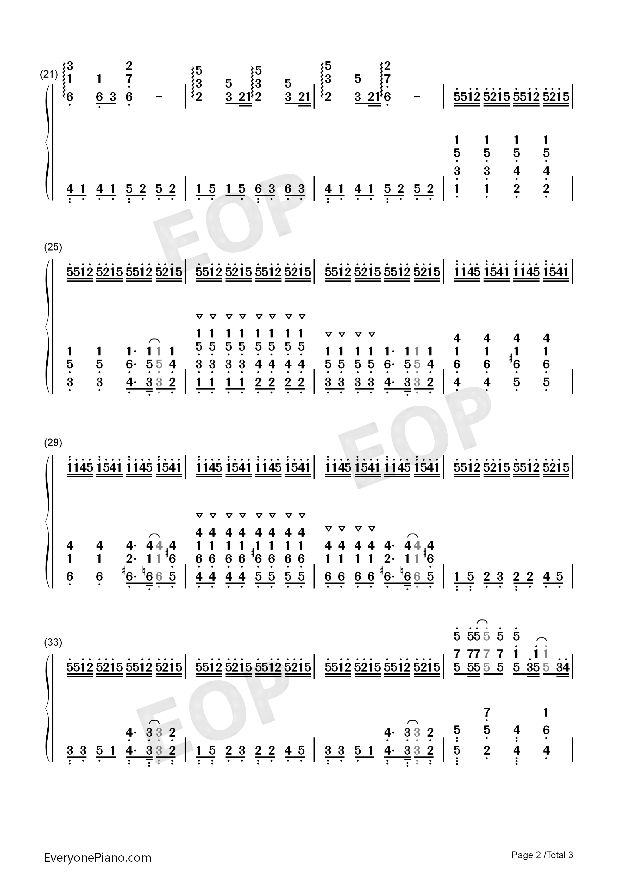 Summer完美版钢琴简谱_久石让演唱