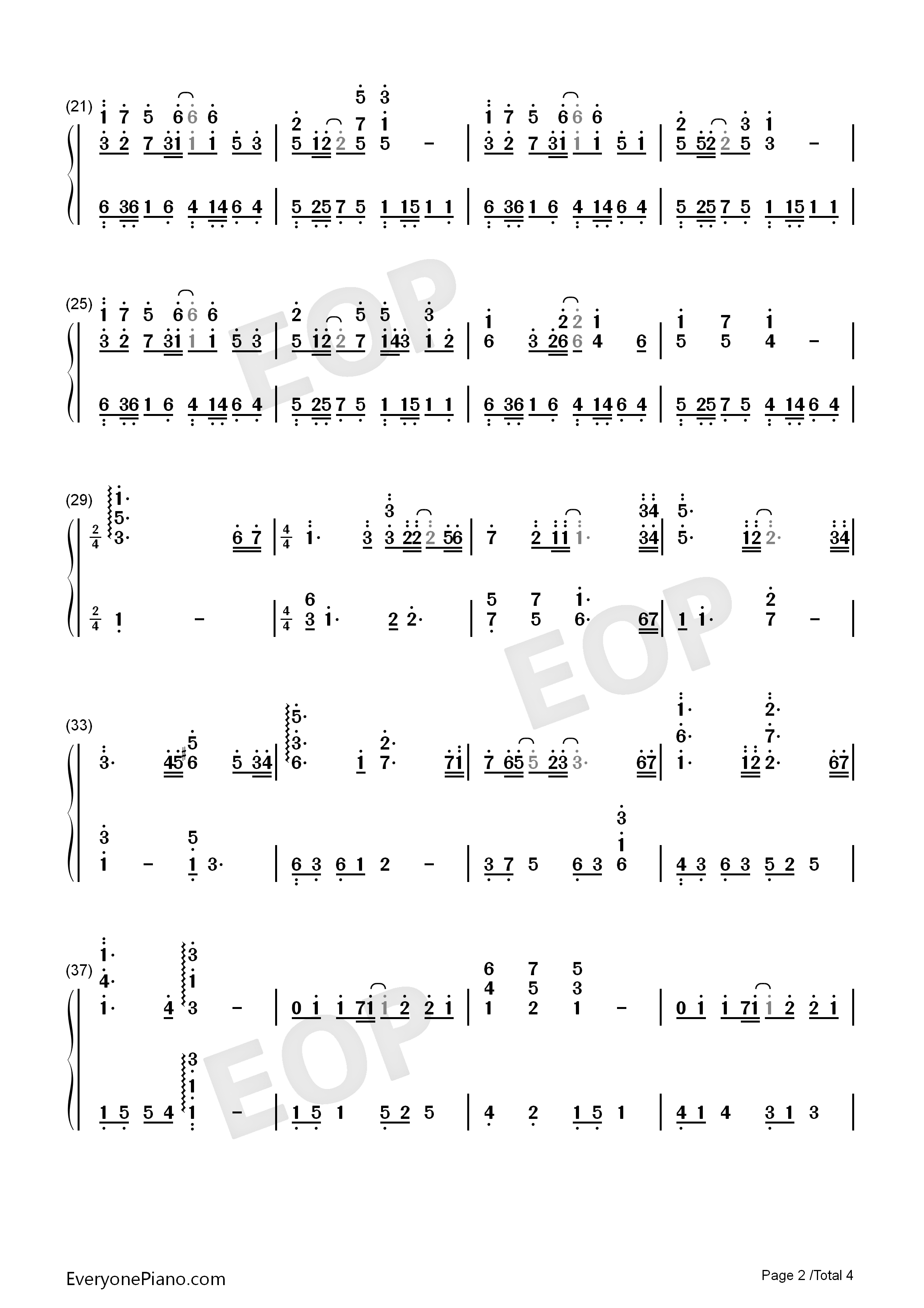 孤单边缘钢琴简谱_王大毛演唱