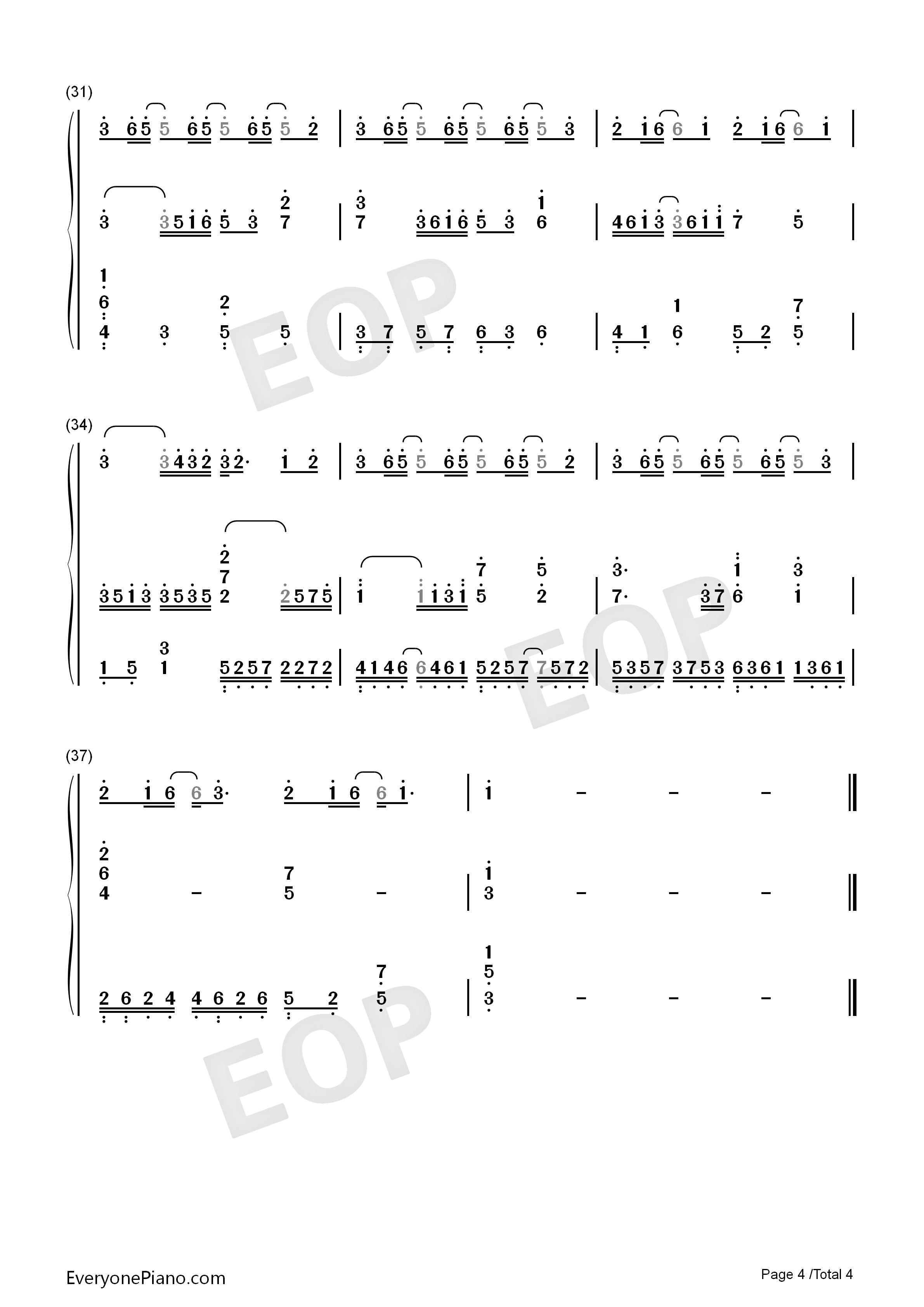 起风了钢琴简谱_吴青峰演唱