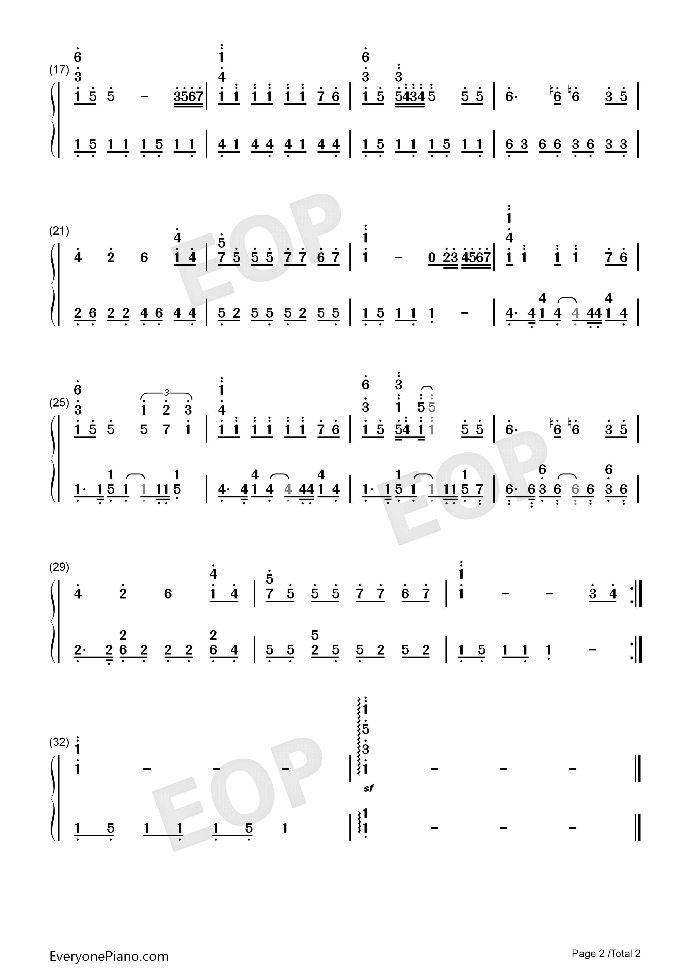 咪咪流浪记钢琴简谱_沢田亜矢子演唱