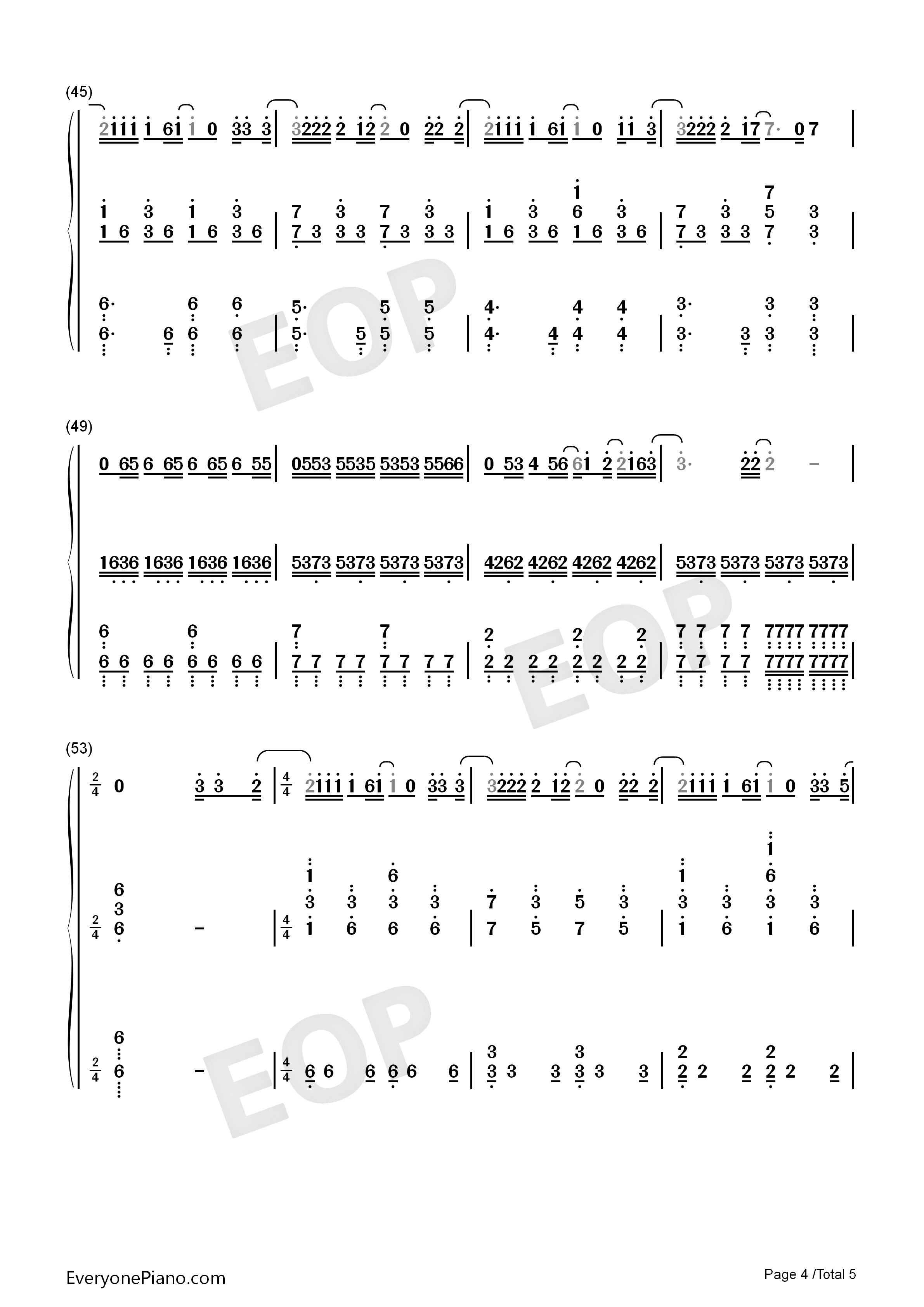 怎么说我不爱你钢琴简谱_萧敬腾演唱