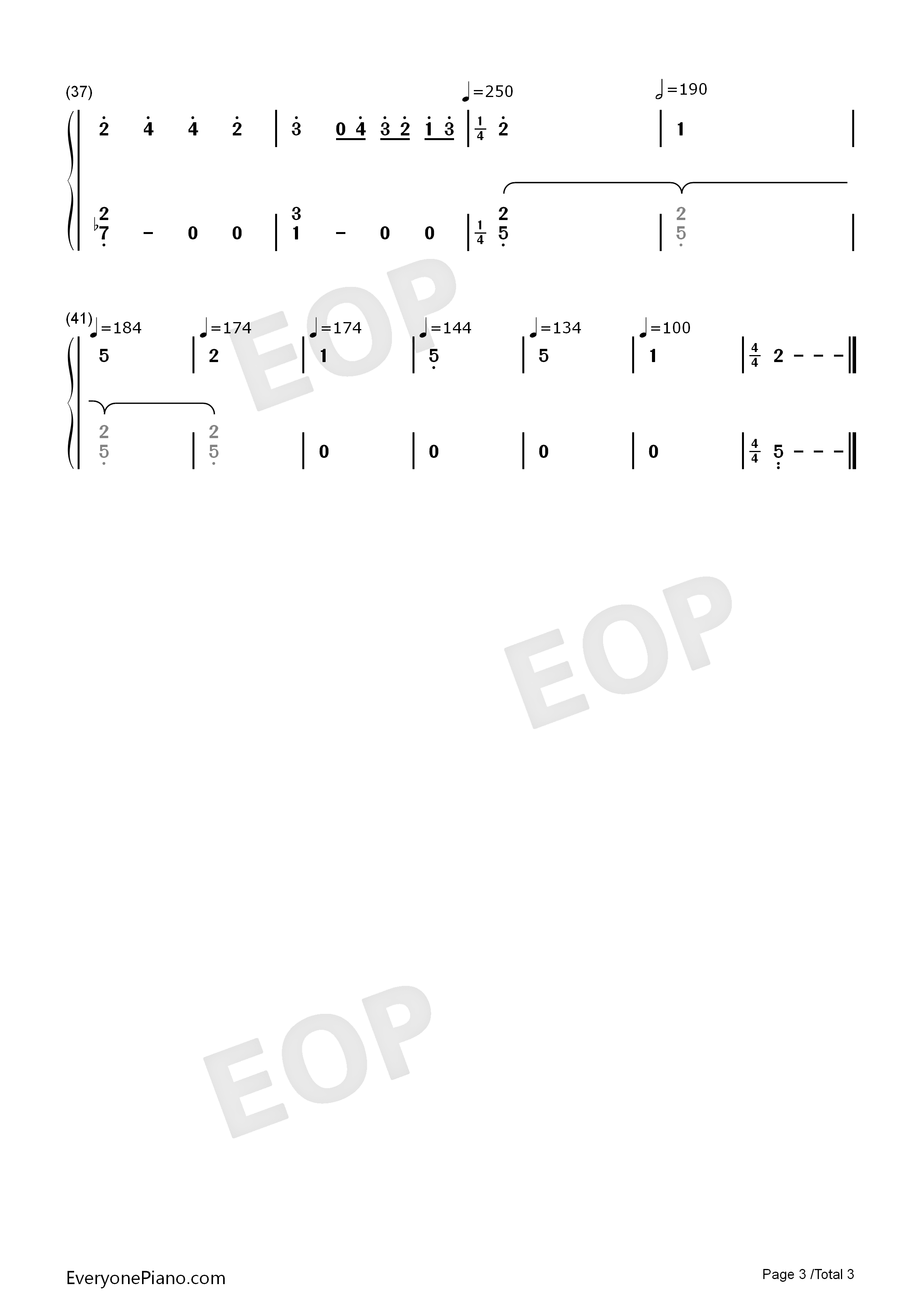 The_Piano钢琴简谱_猎豹移动公司演唱