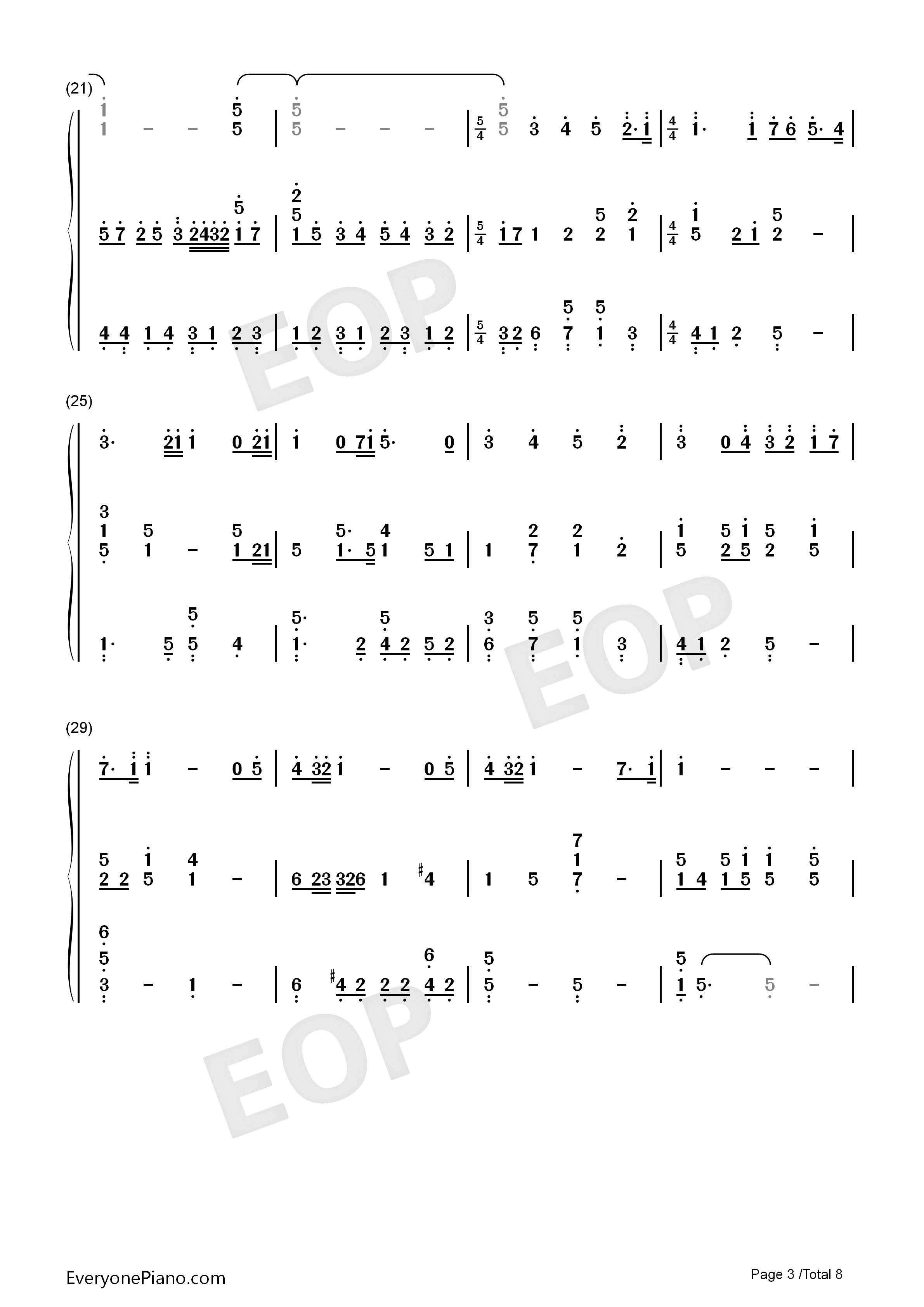 ウィアートル钢琴简谱_rionos演唱