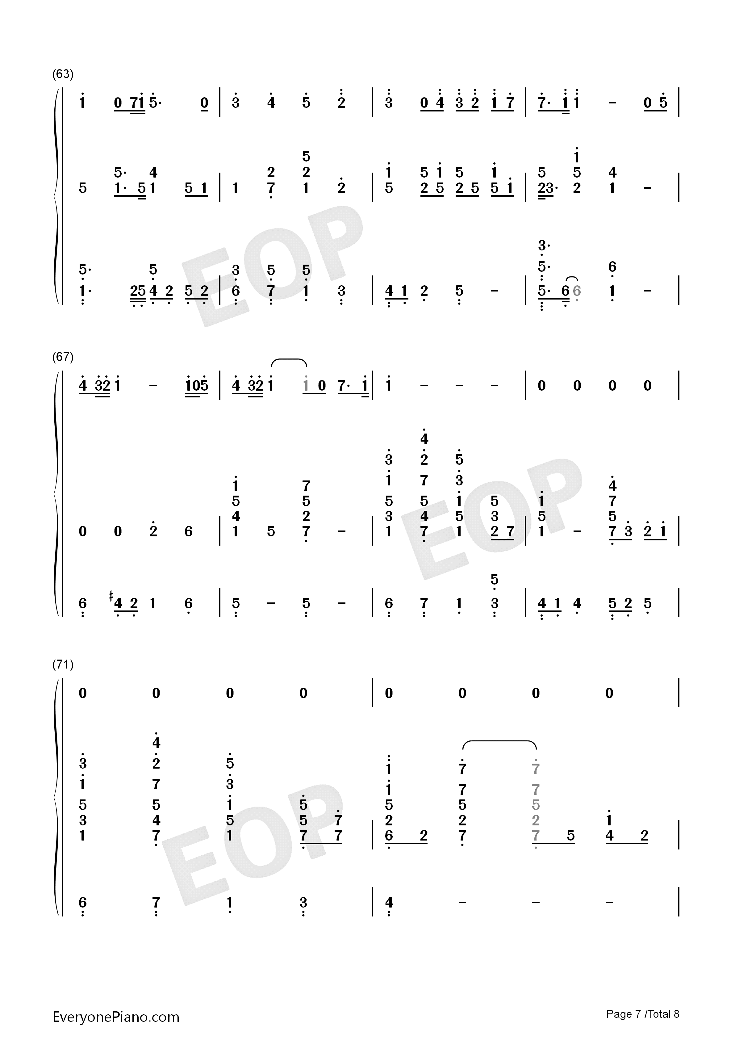 ウィアートル钢琴简谱_rionos演唱