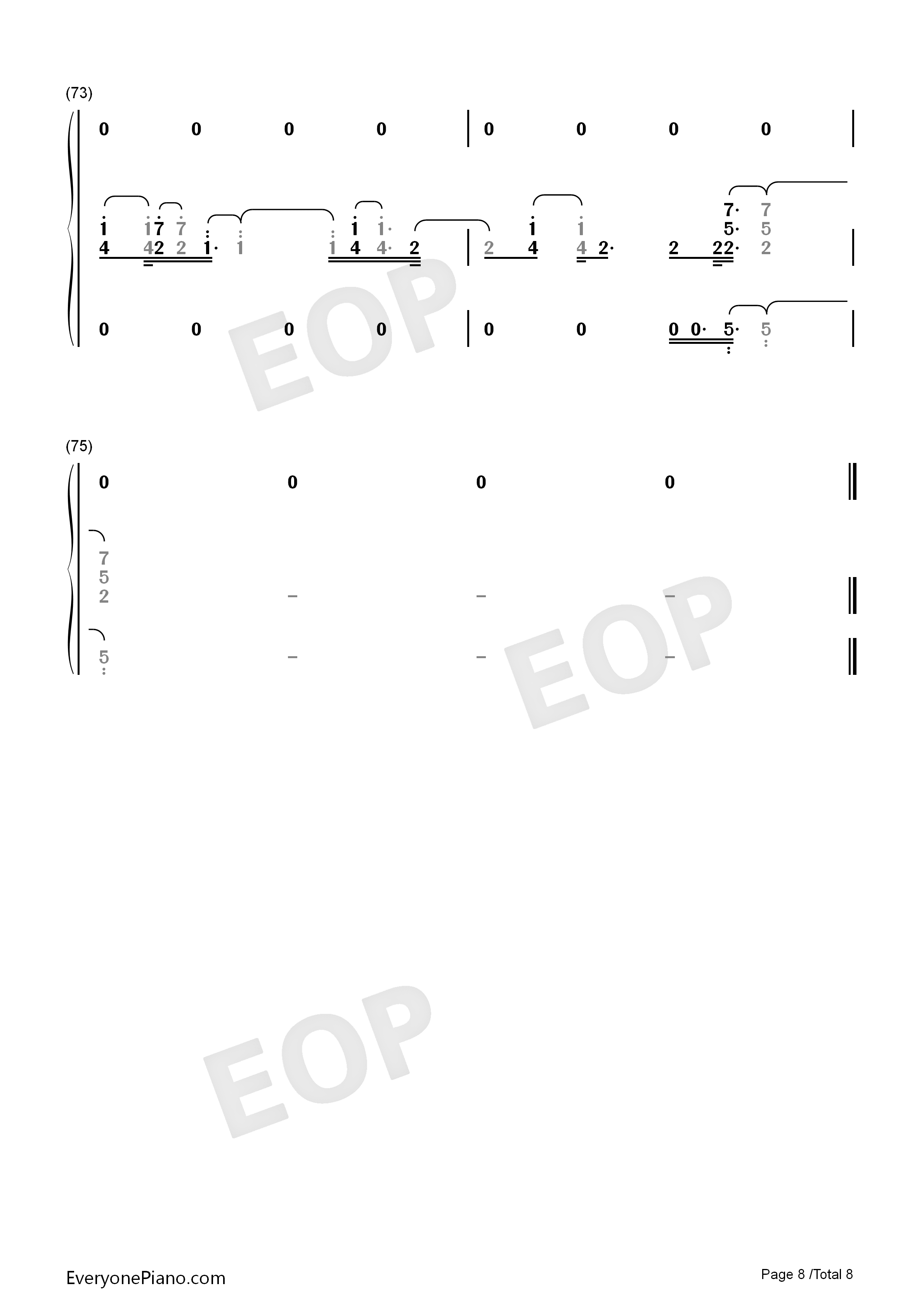 ウィアートル钢琴简谱_rionos演唱