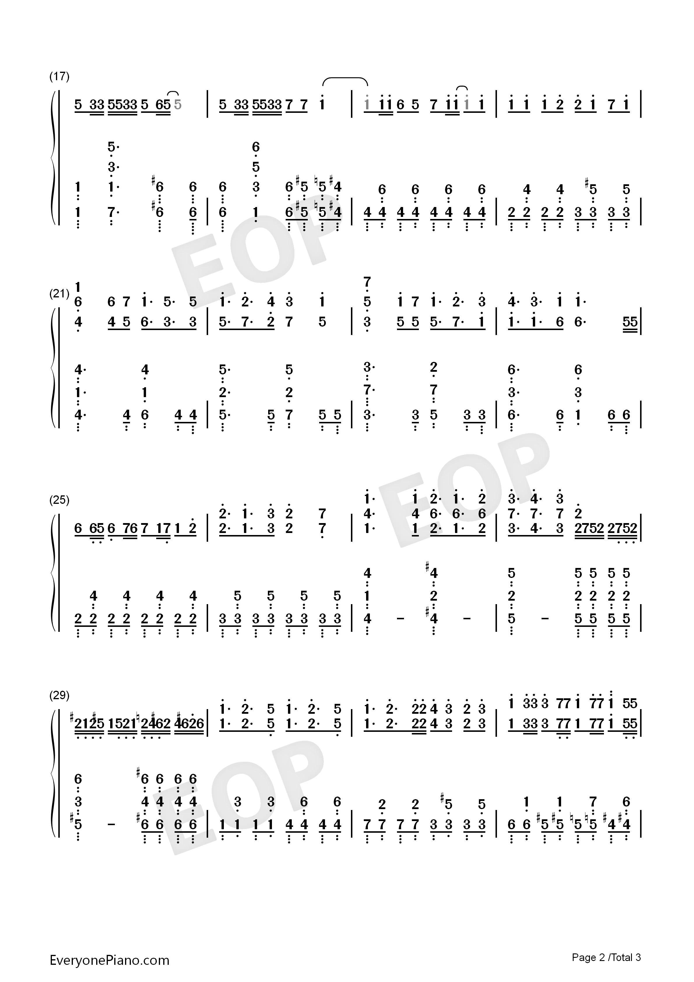 ひとりぼっちのモノローグ钢琴简谱_森下千咲_田中美海_鬼头明里_黑濑优子演唱