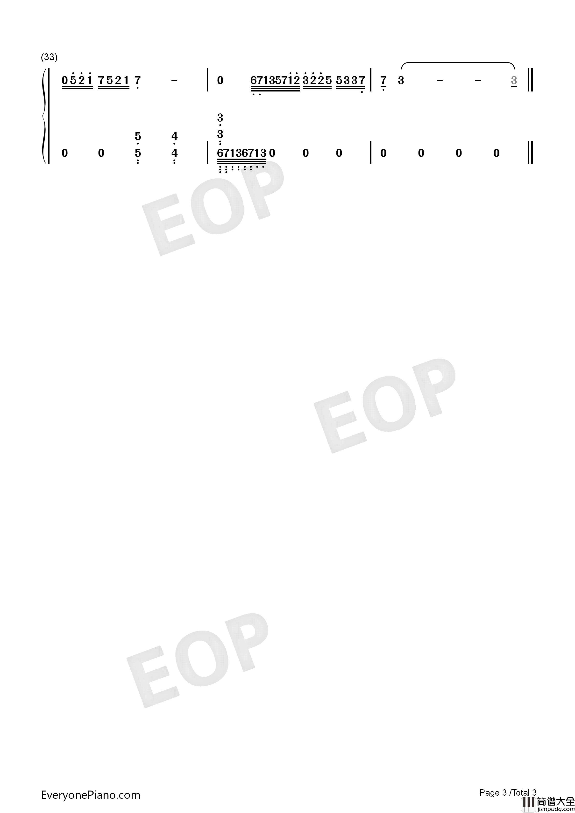 Rainy_Memory钢琴简谱_Rabpit演唱