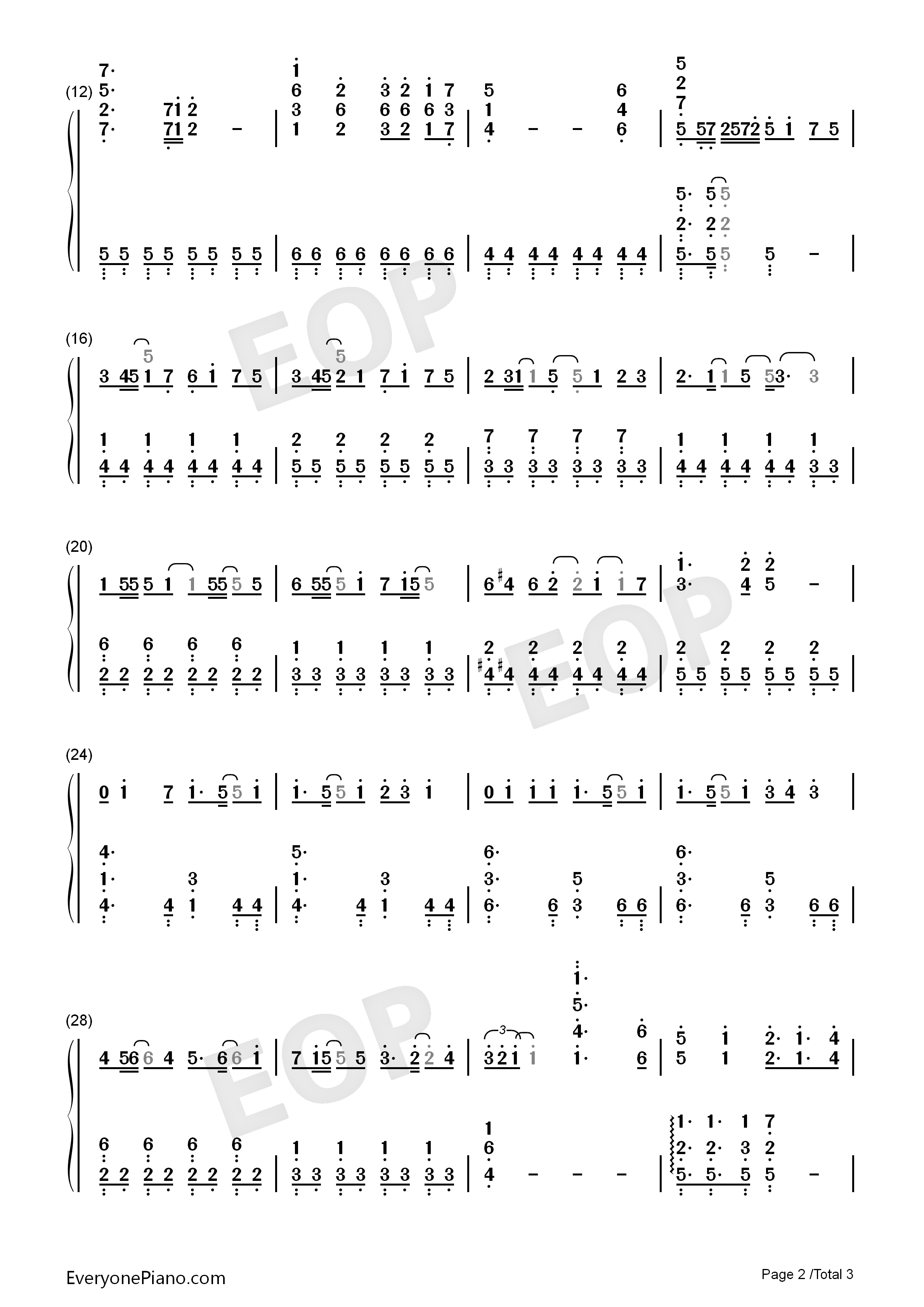 Tone钢琴简谱_苍井翔太演唱