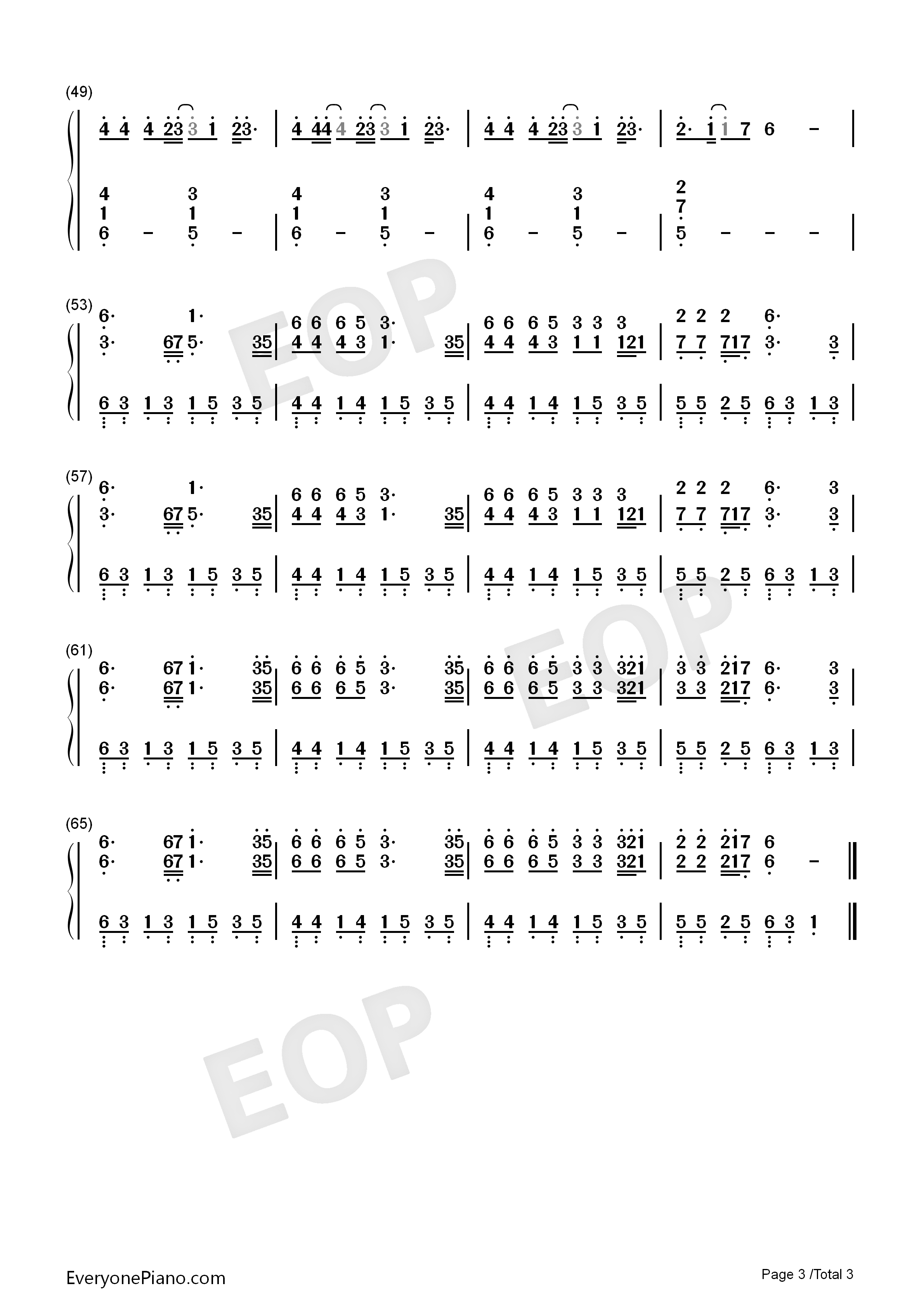 Lost_Control钢琴简谱_Alan_Walker_Sorana演唱