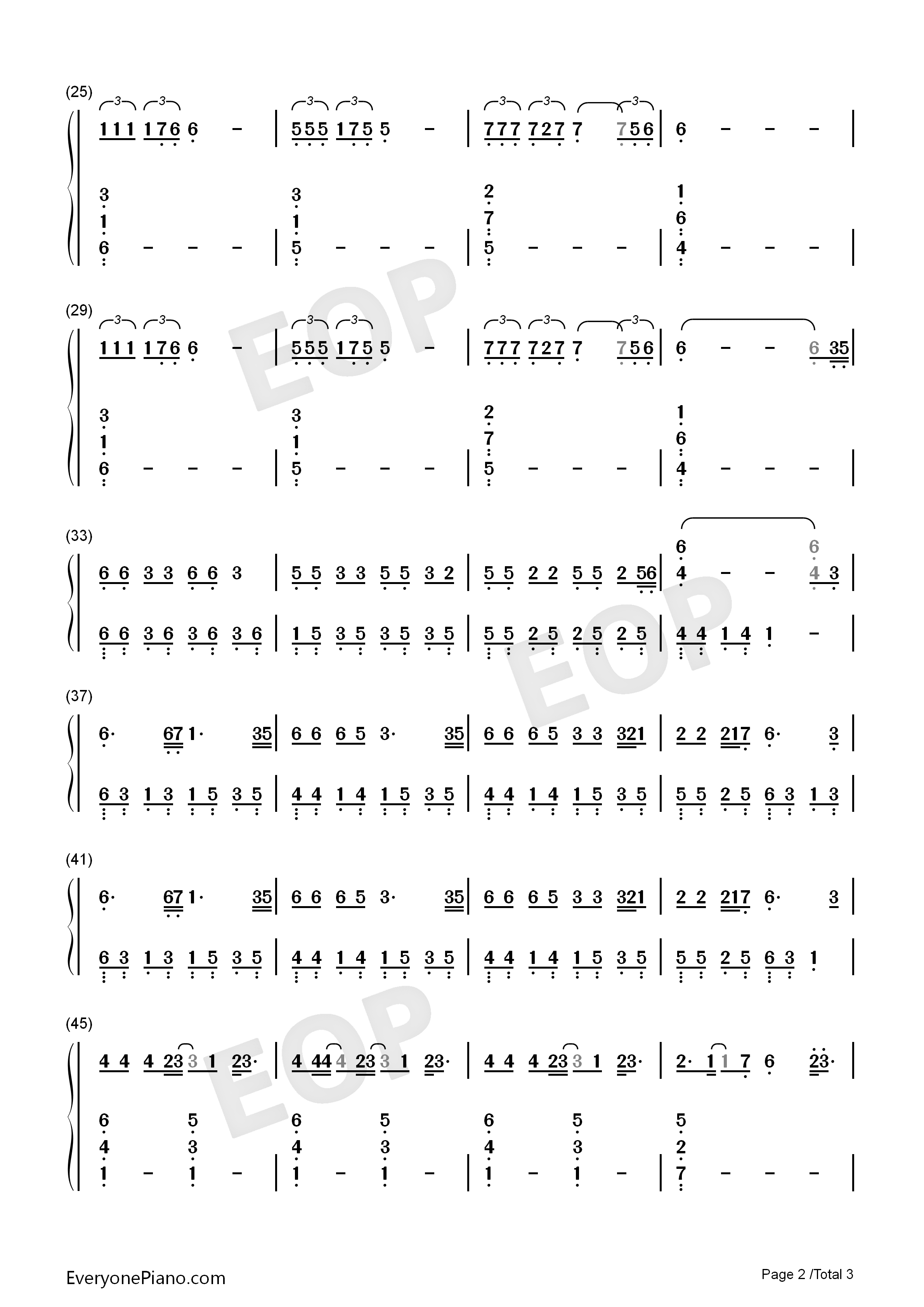 Lost_Control钢琴简谱_Alan_Walker_Sorana演唱