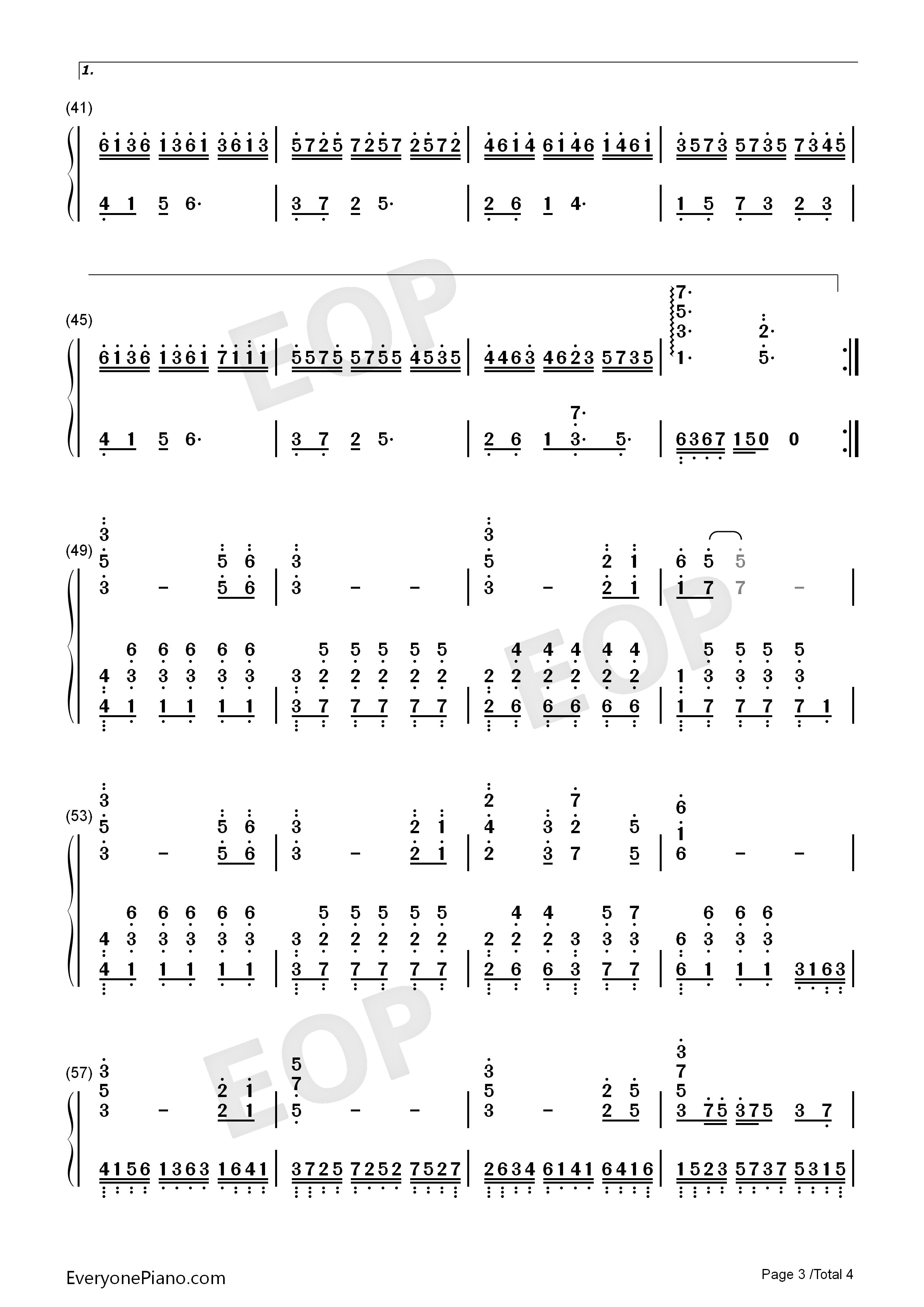 落梅笺钢琴简谱_银临演唱