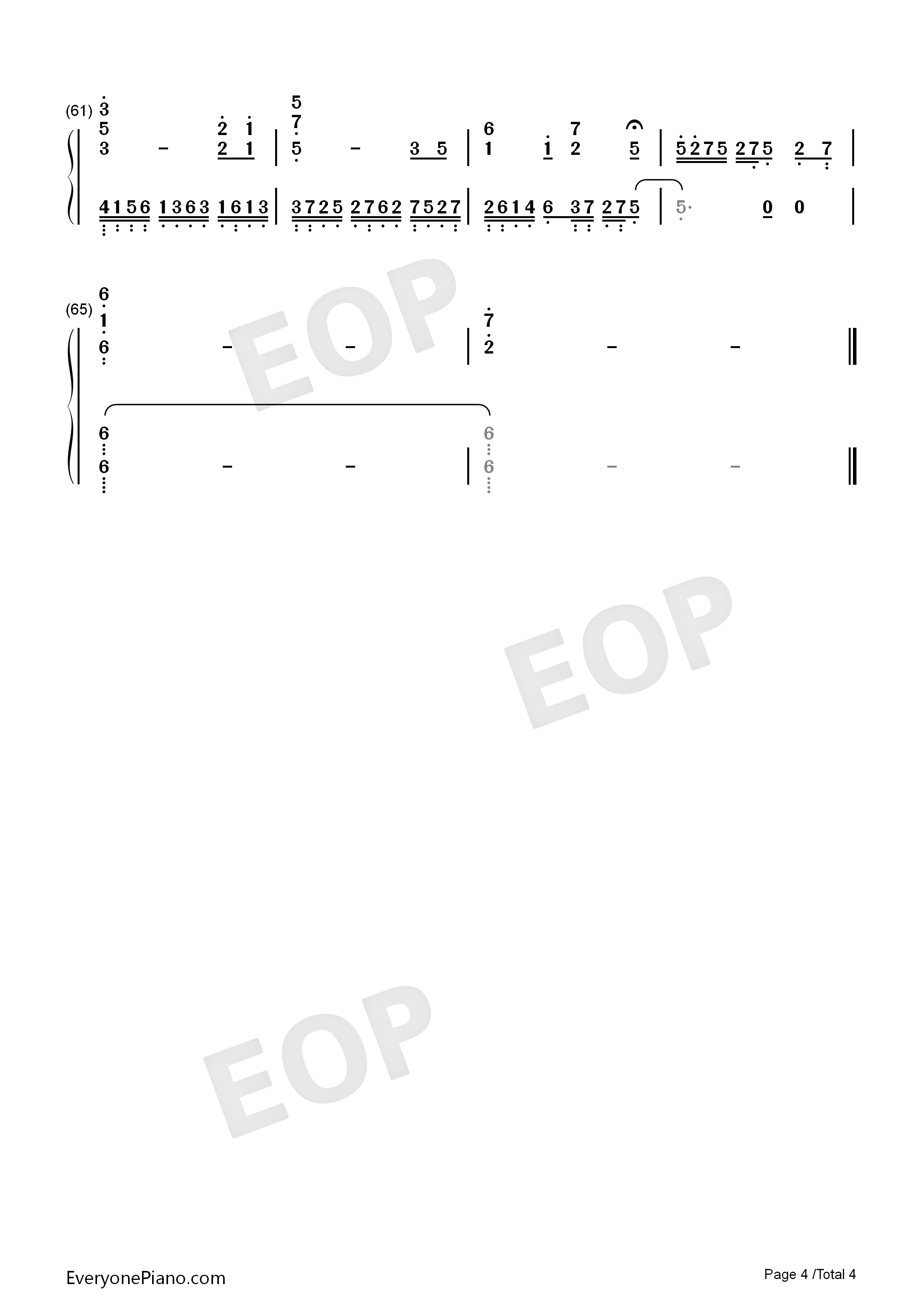 落梅笺钢琴简谱_银临演唱