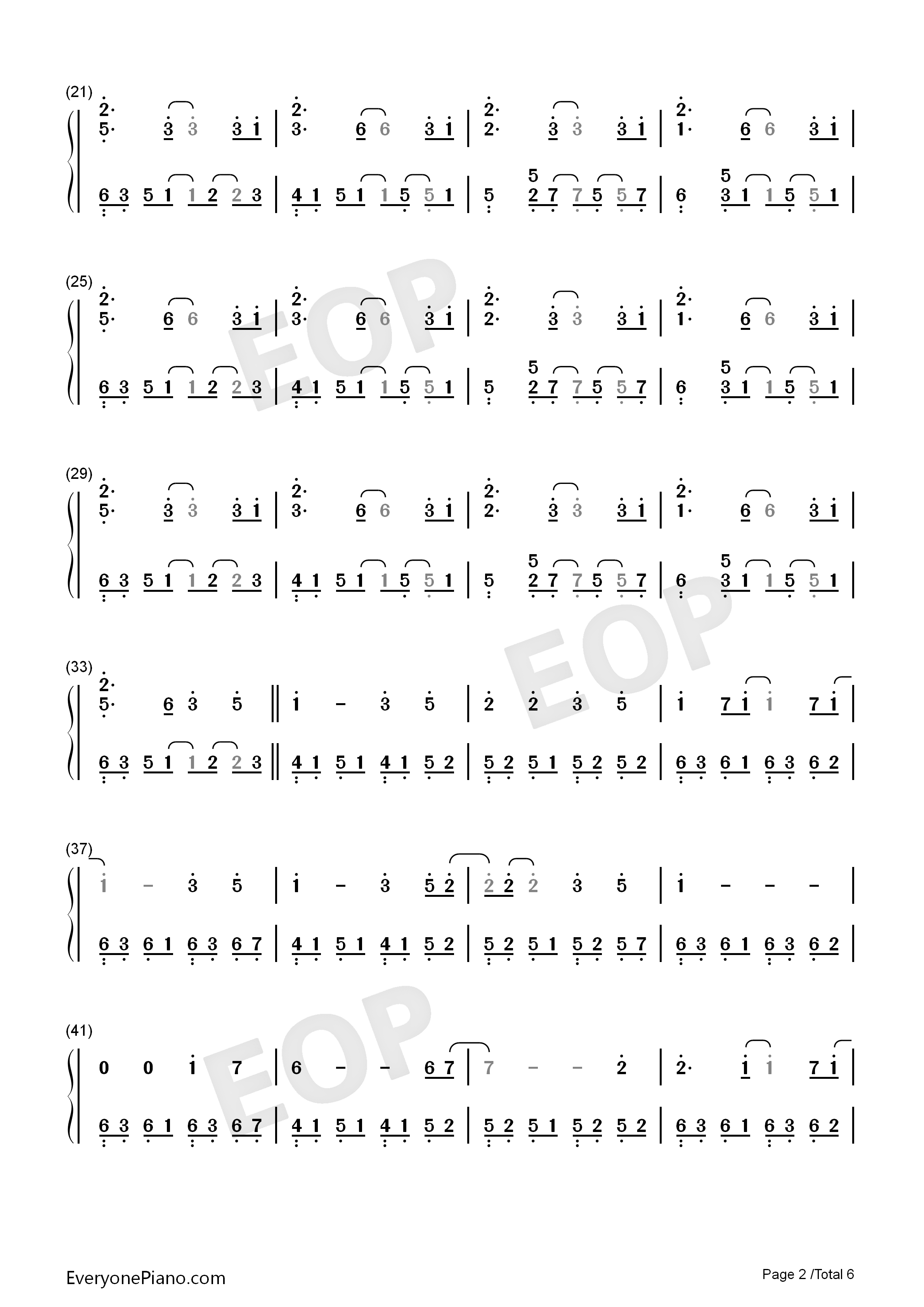 Take_Me_Hand钢琴简谱_DAISHI_DANCE_Cécile_Corbel演唱