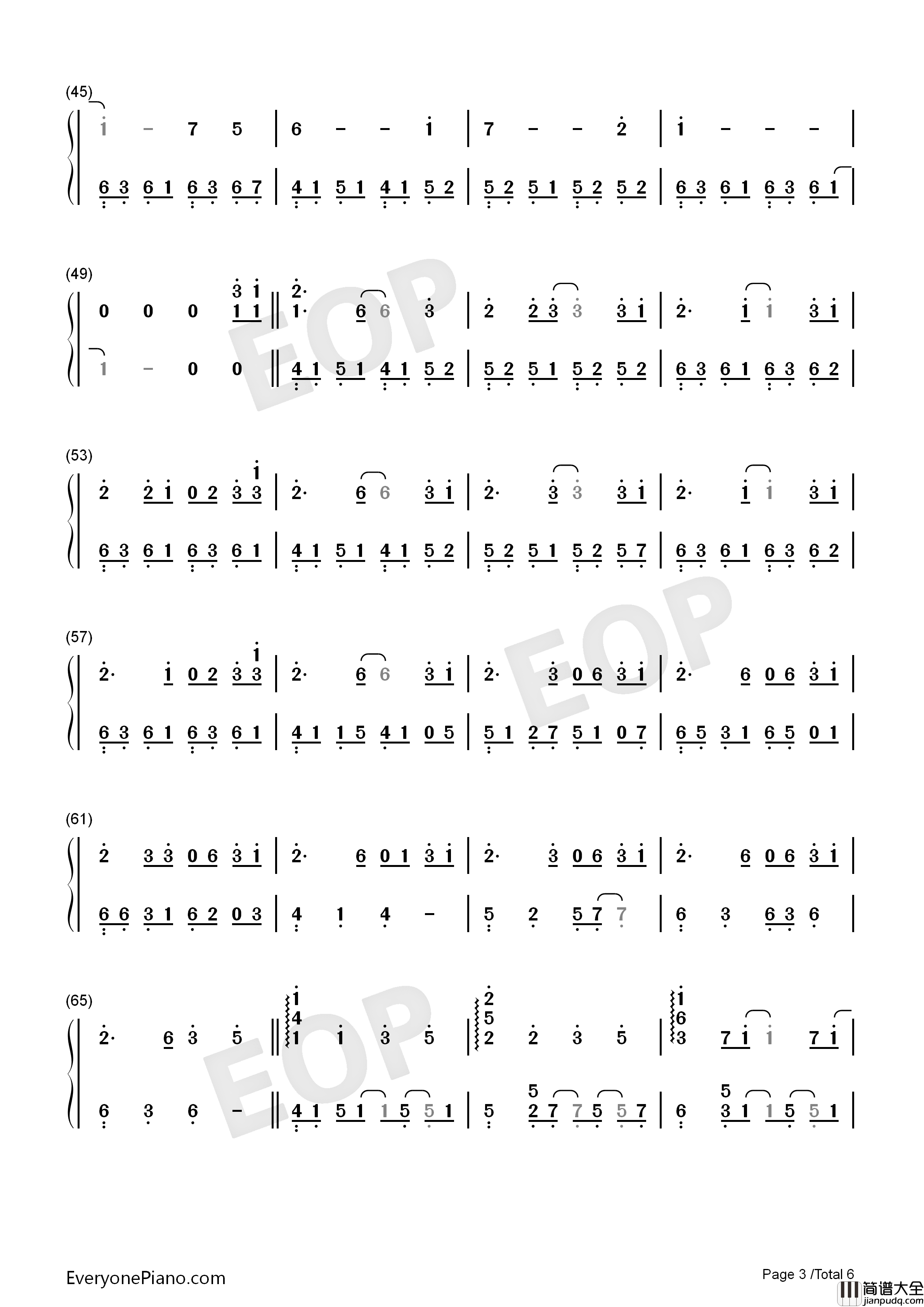 Take_Me_Hand钢琴简谱_DAISHI_DANCE_Cécile_Corbel演唱