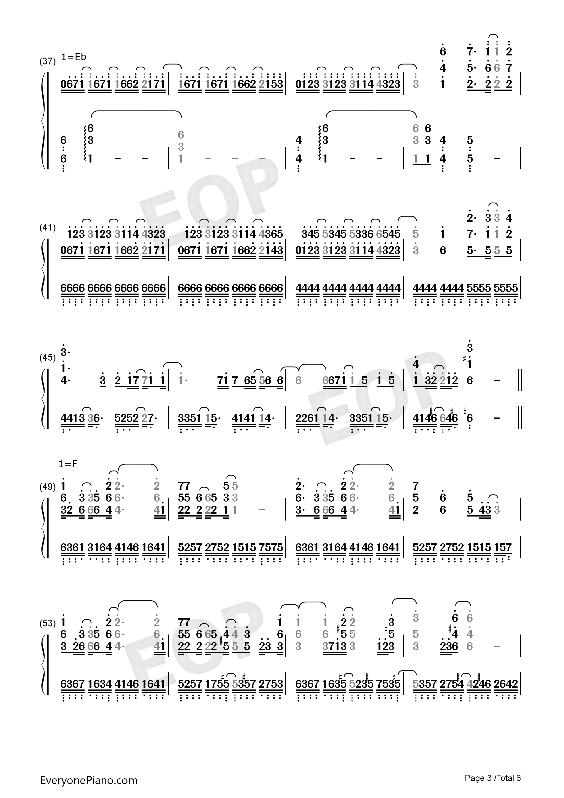 Invisible_Date钢琴简谱_sweet_ARMS演唱