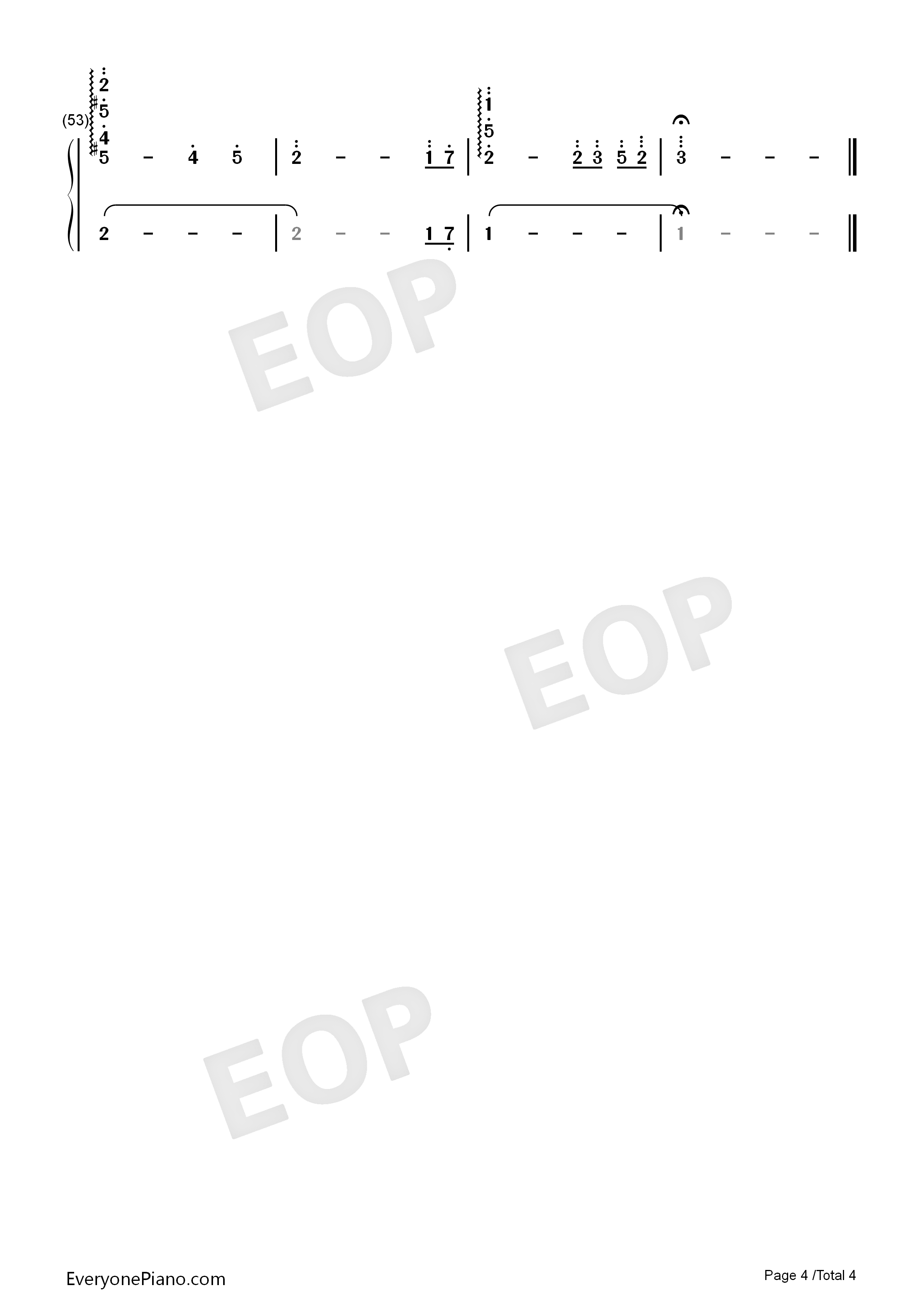 ボン♡キュッ♡ボンは彼のモノ♡钢琴简谱_上坂堇演唱