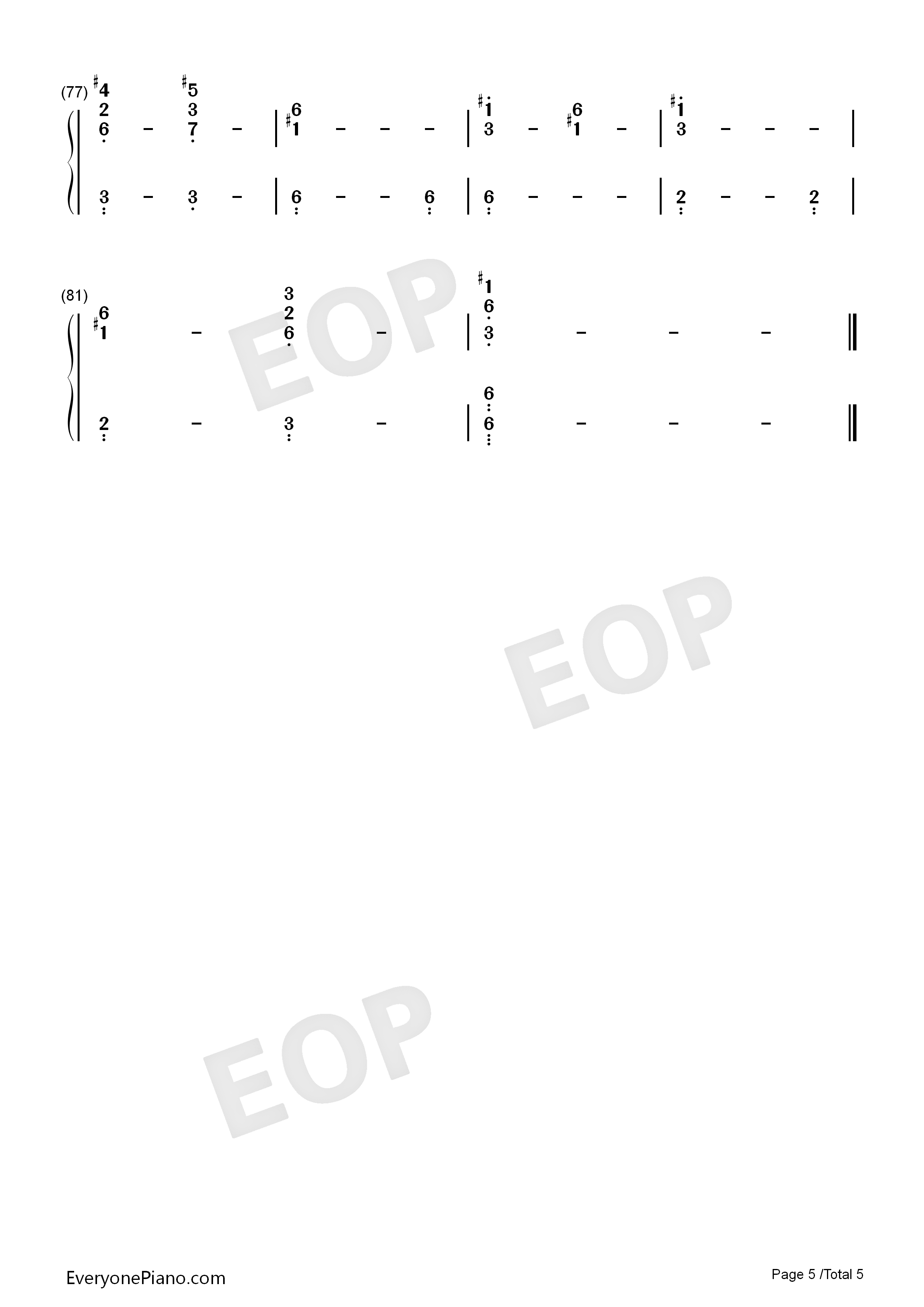 Love_Will_Find_A_Way钢琴简谱_Liz_Callaway_Gene_Miller演唱