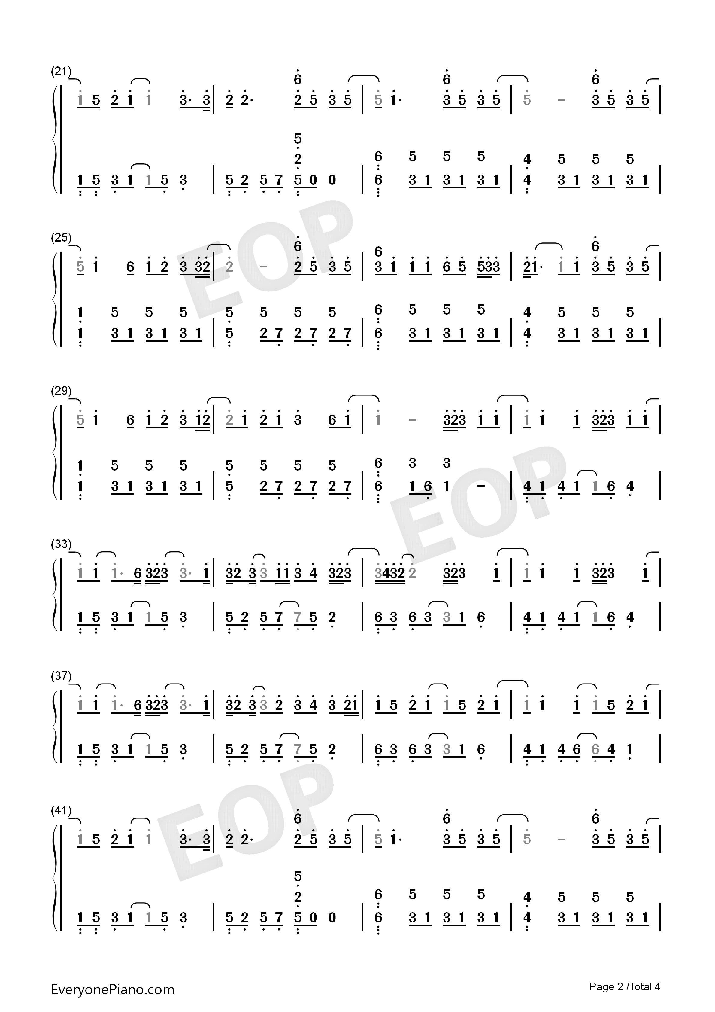 Monsters钢琴简谱_Katie_Sky演唱