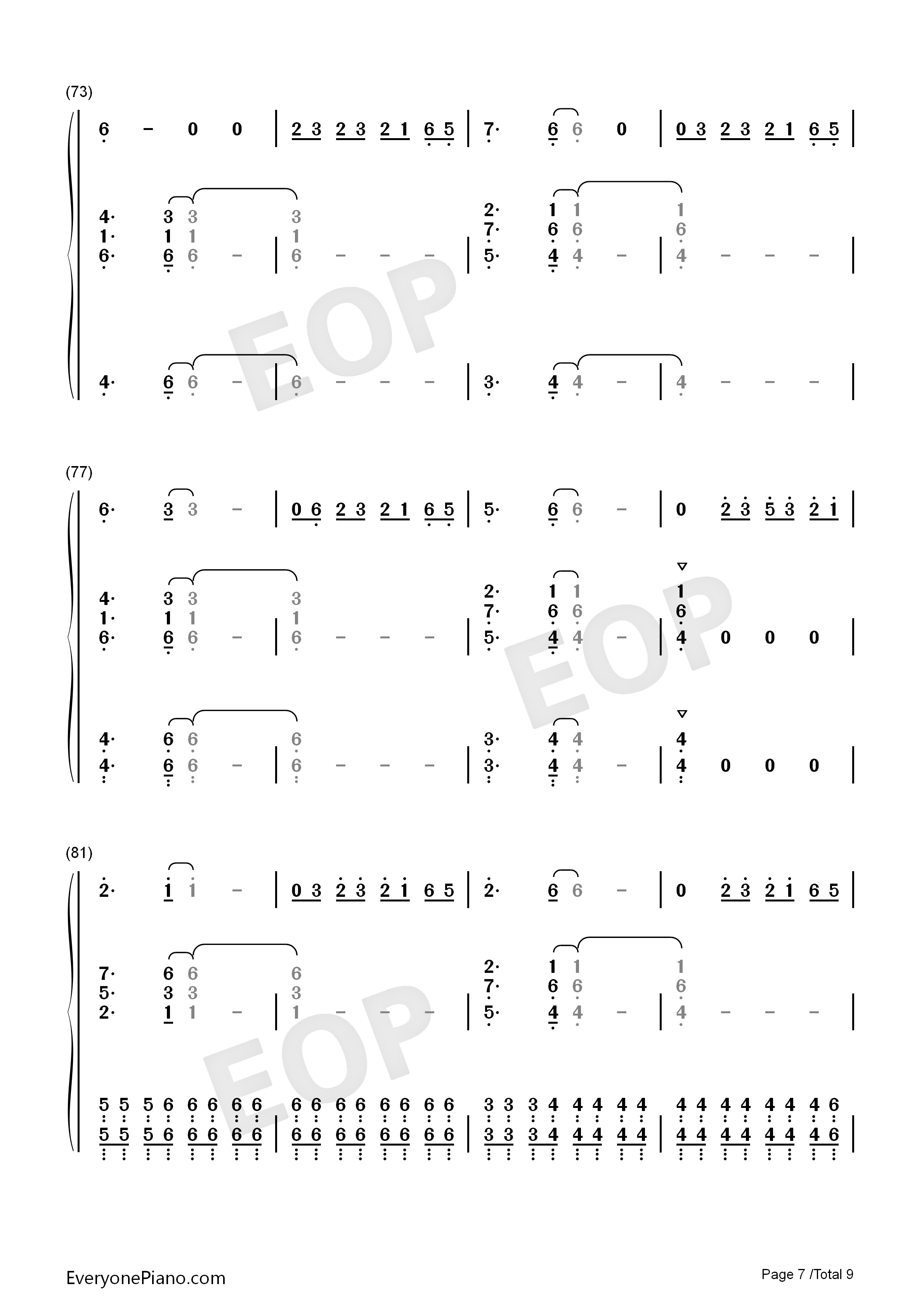 Bruises钢琴简谱_Lewis_Capaldi演唱