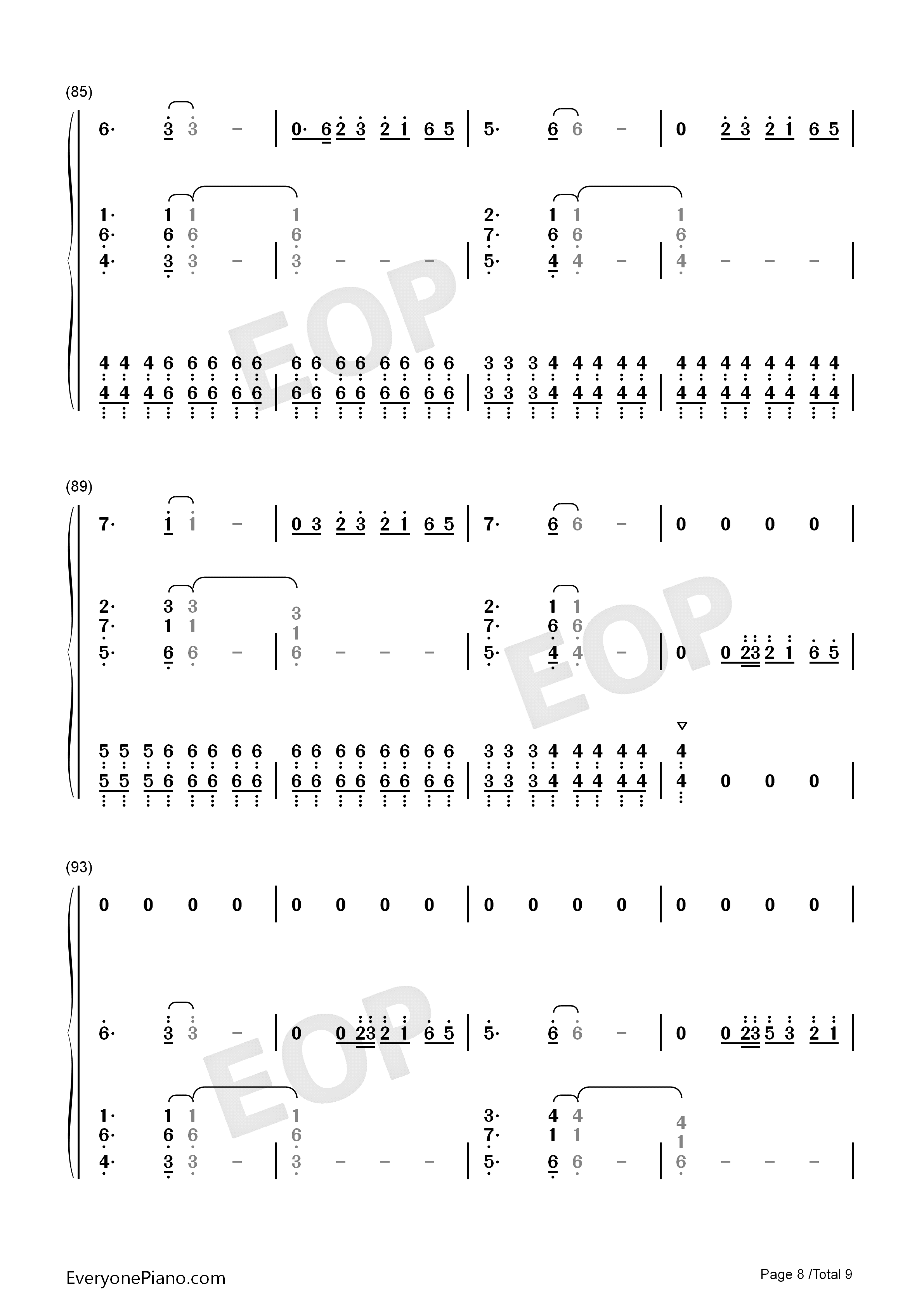 Bruises钢琴简谱_Lewis_Capaldi演唱