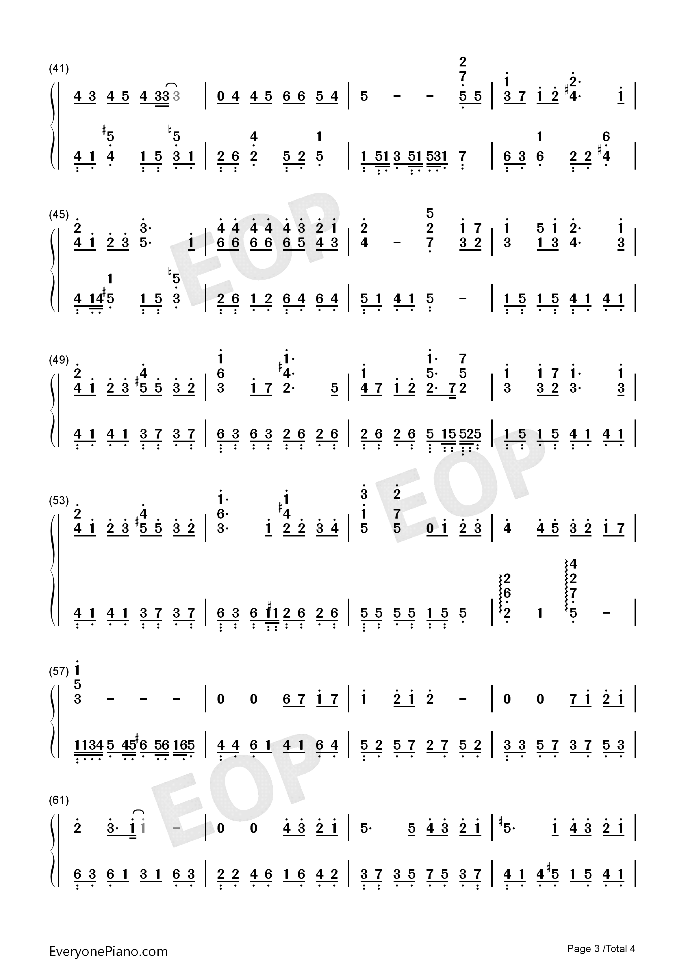 また君に会える日钢琴简谱_宫脇诗音演唱