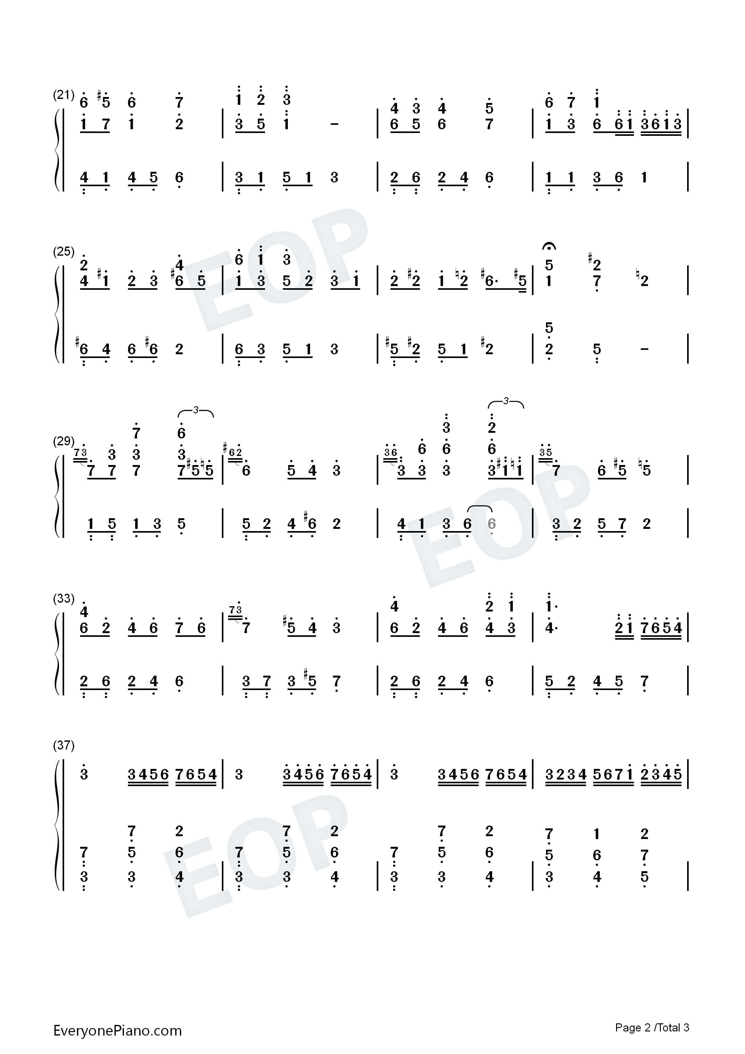 くもりガラスの向こう钢琴简谱_引田香织演唱