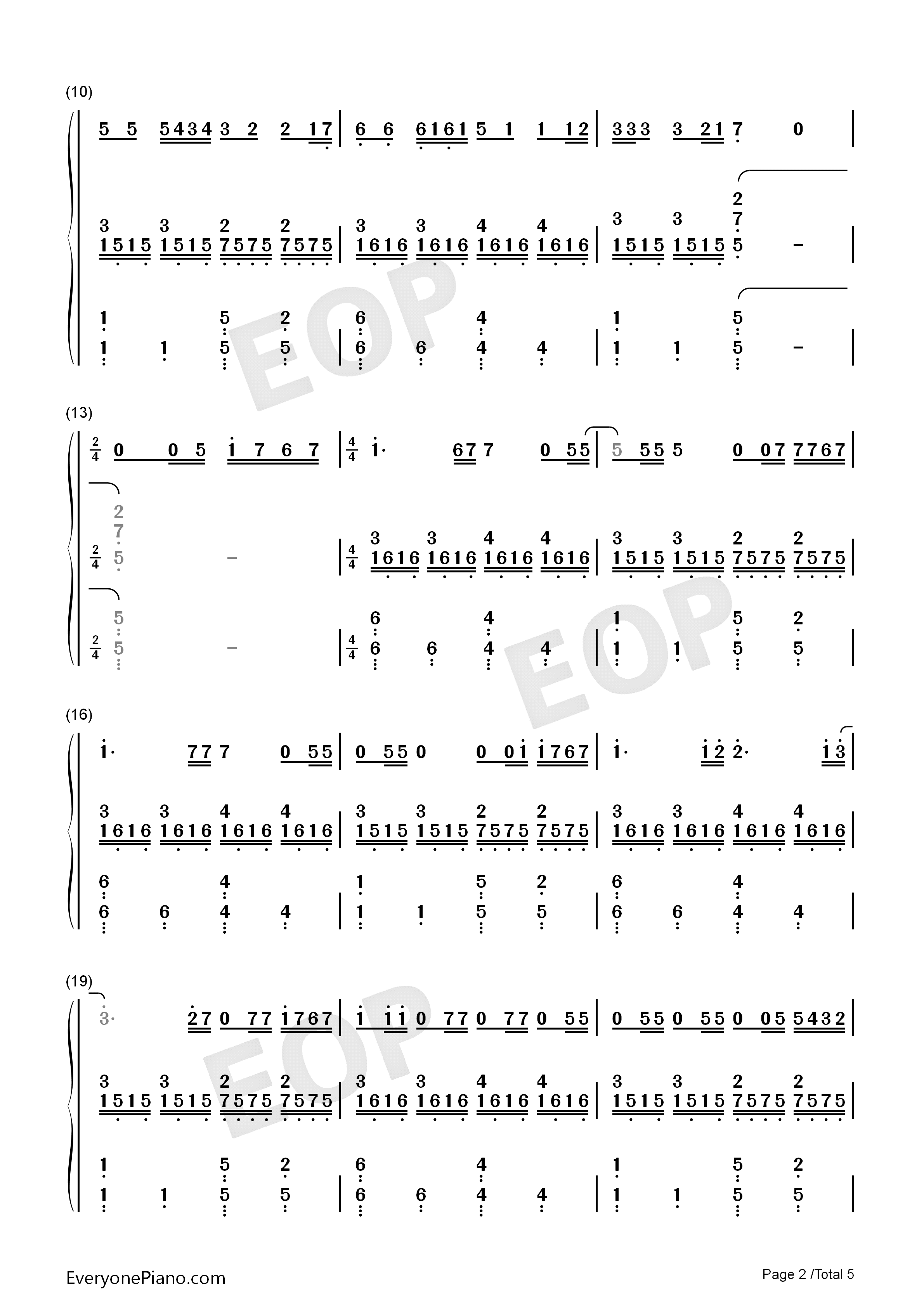 来自天堂的魔鬼钢琴简谱_邓紫棋演唱
